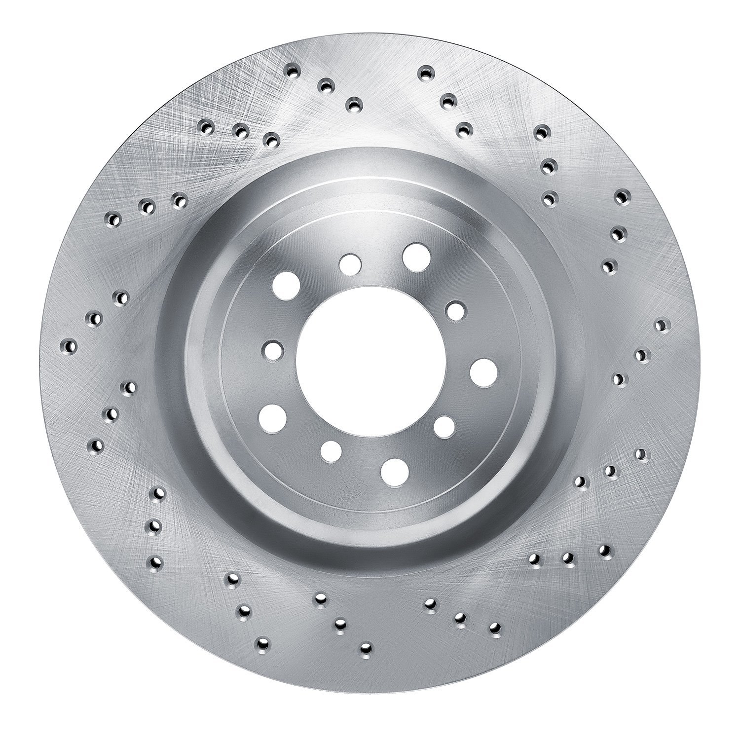 620-31086D Drilled Brake Rotor, 2008-2013 BMW, Position: Right Front