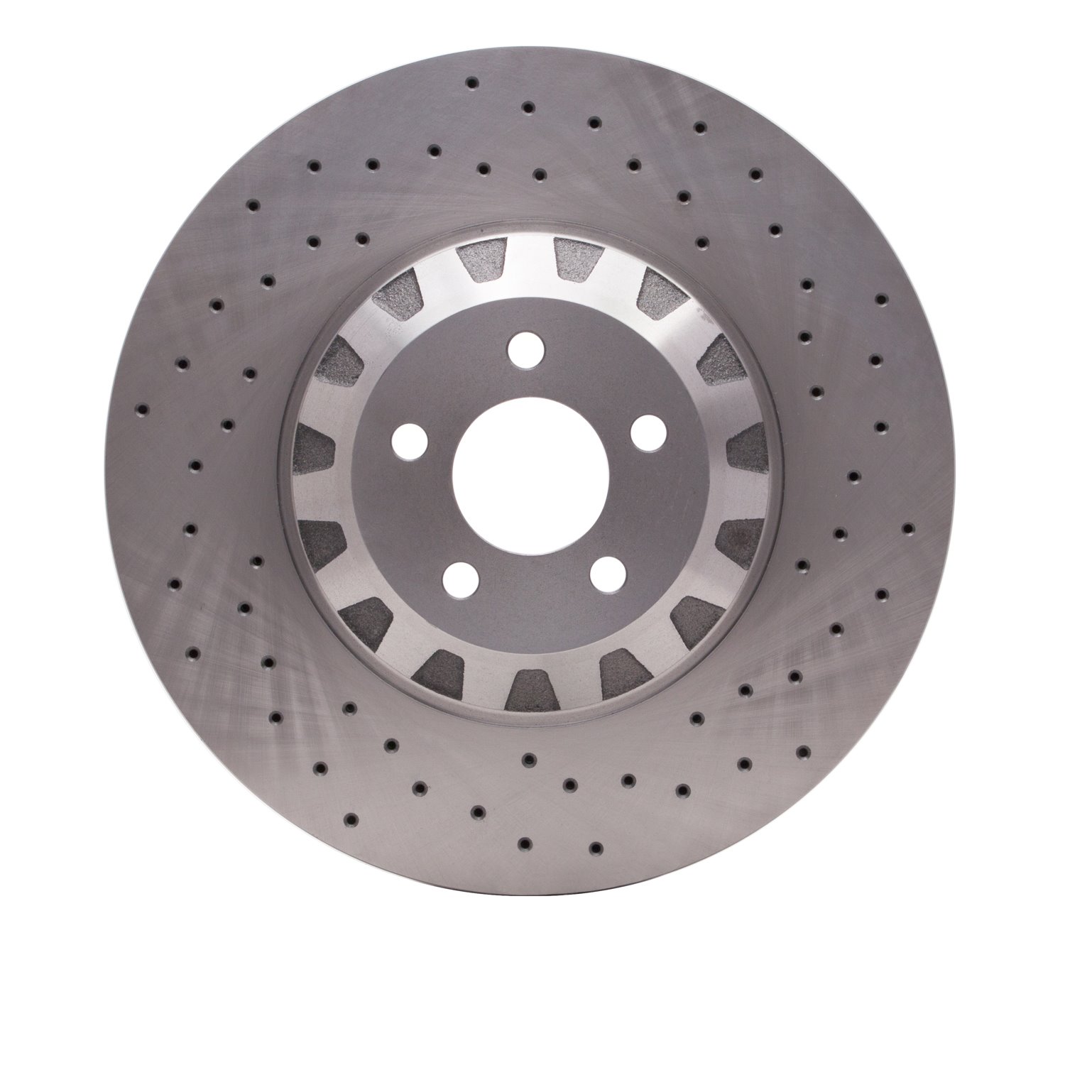 620-54081D Drilled Brake Rotor, 2016-2018 Ford/Lincoln/Mercury/Mazda, Position: Left Front