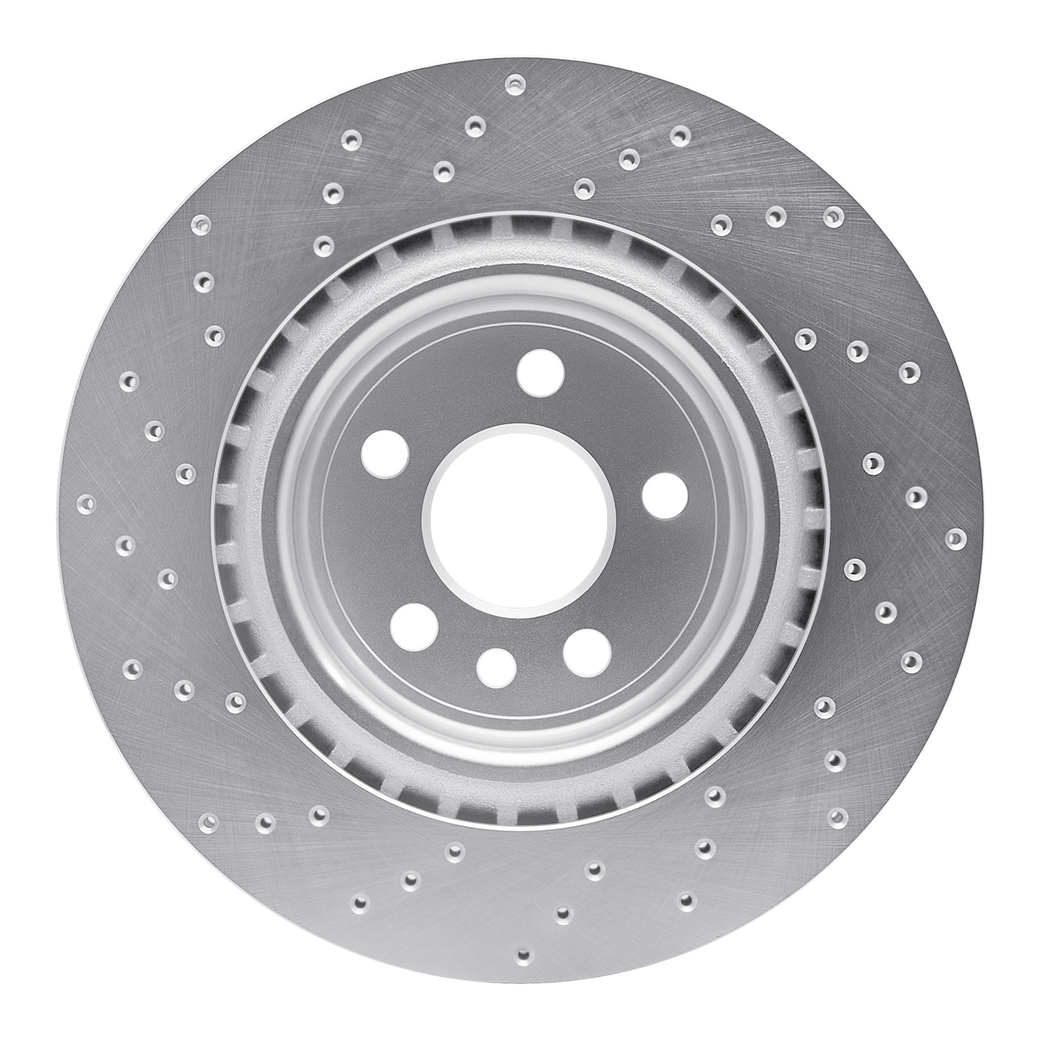 621-20034R Drilled Brake Rotor [Silver], 2017-2020 Multiple Makes/Models, Position: Rear Right