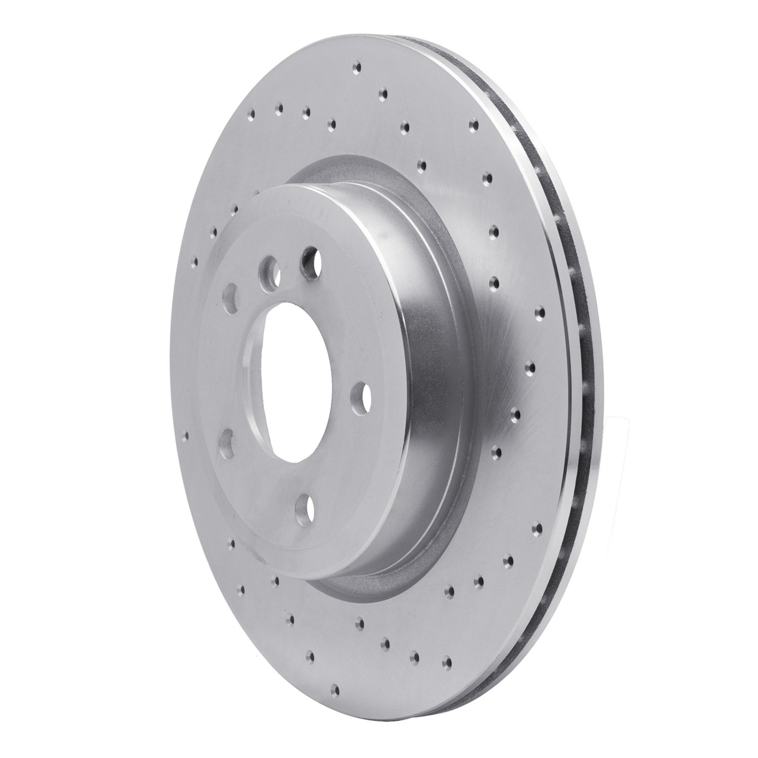 621-31107R Drilled Brake Rotor [Silver], 2011-2016 BMW, Position: Rear Right