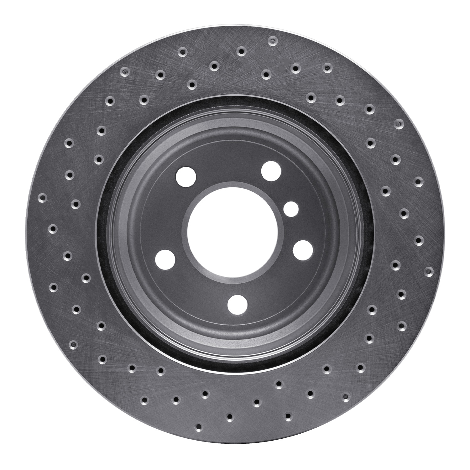 621-31143R Drilled Brake Rotor [Silver], 2007-2019 BMW, Position: Rear Right