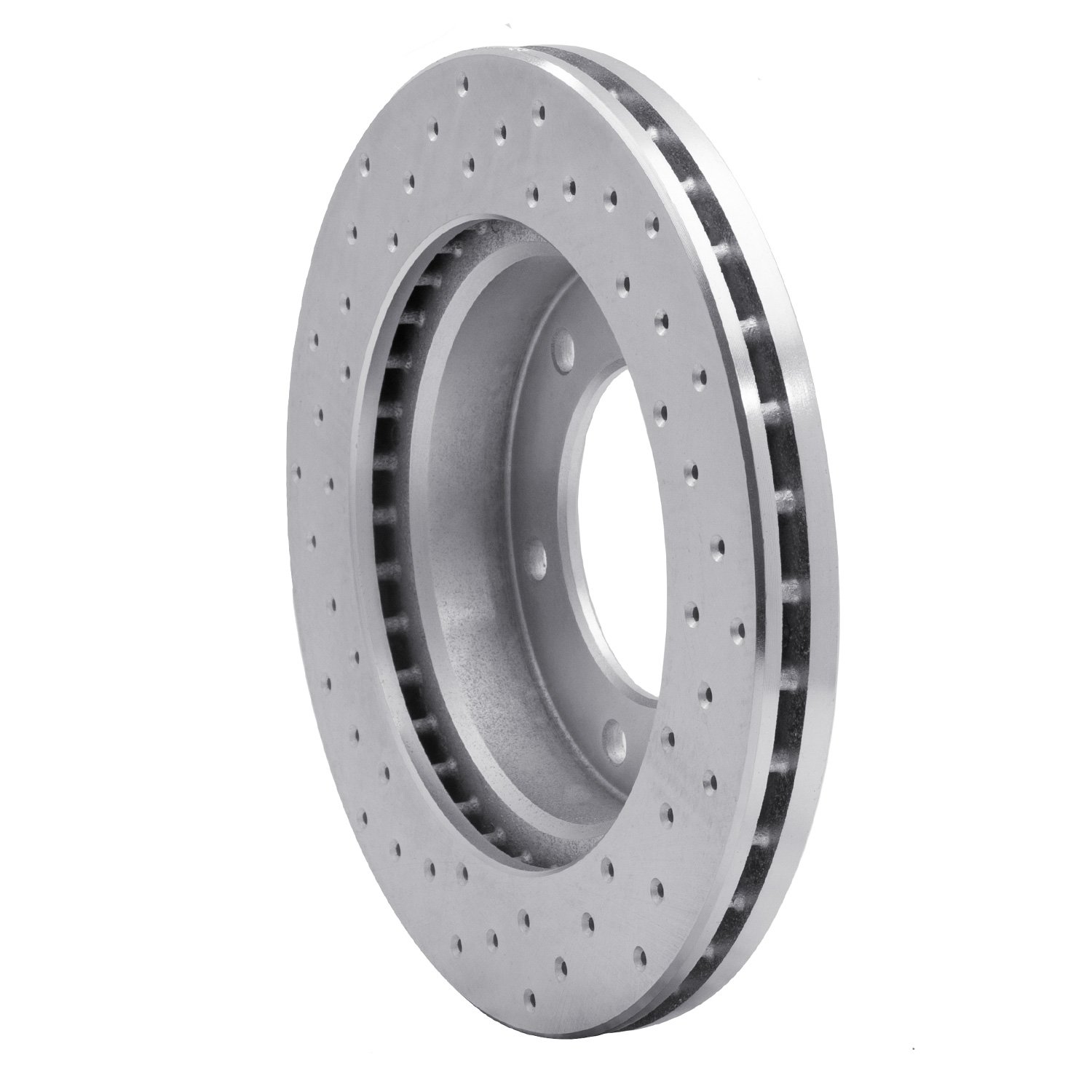 621-37010R Drilled Brake Rotor [Silver], 2001-2004 Multiple Makes/Models, Position: Front Right