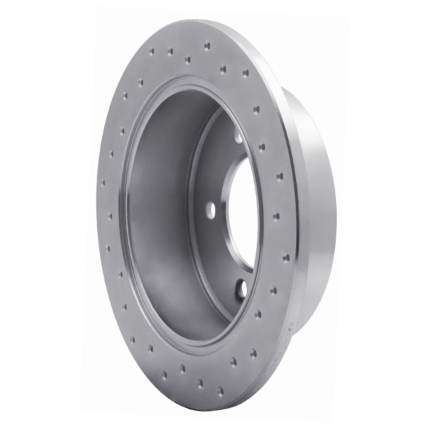 621-39022L Drilled Brake Rotor [Silver], 2007-2017 Multiple Makes/Models, Position: Rear Left