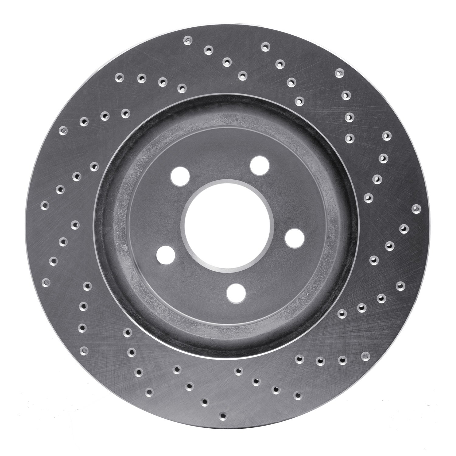 621-54036L Drilled Brake Rotor [Silver], 1994-2004 Ford/Lincoln/Mercury/Mazda, Position: Front Left