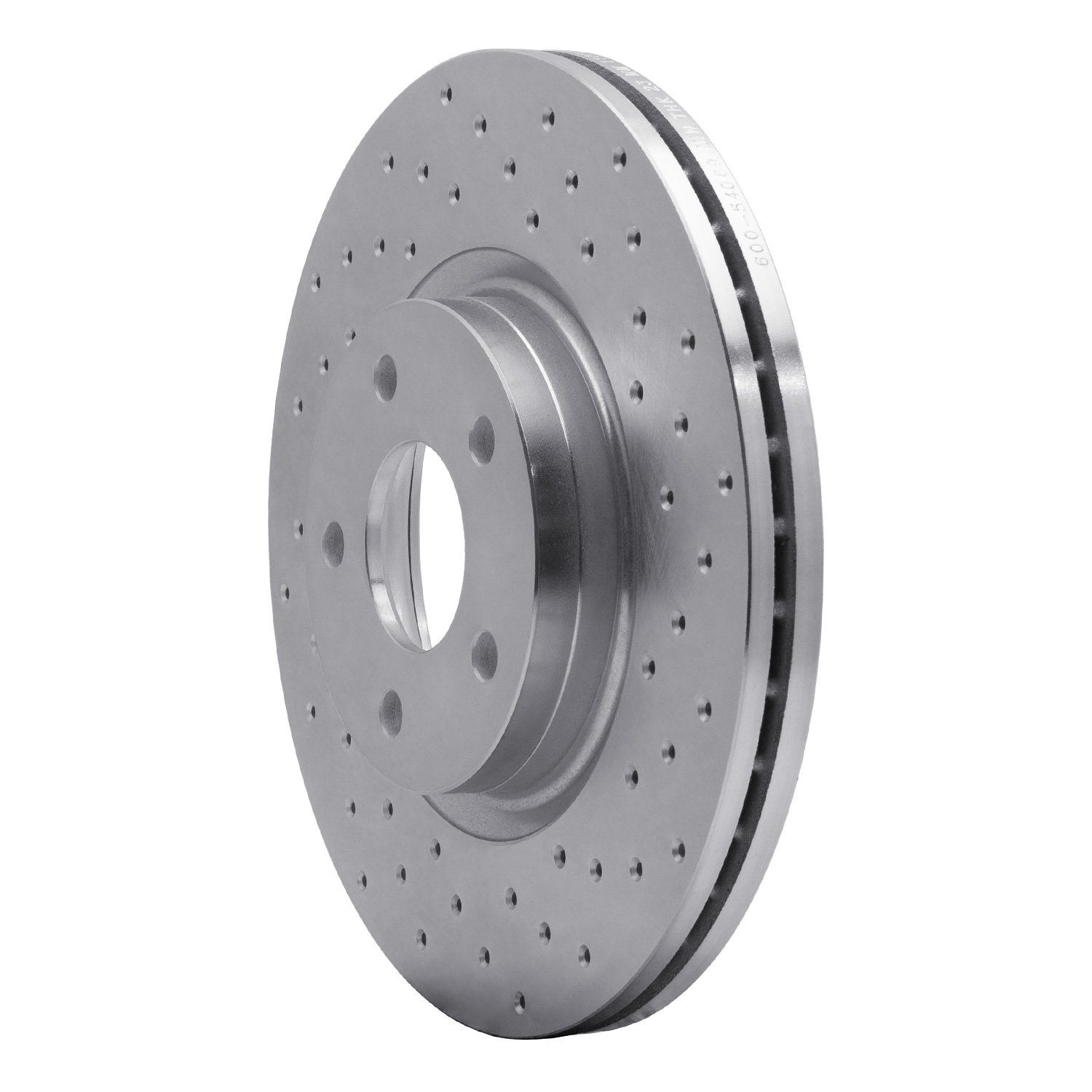 621-54069R Drilled Brake Rotor [Silver], 2004-2019 Multiple Makes/Models, Position: Front Right