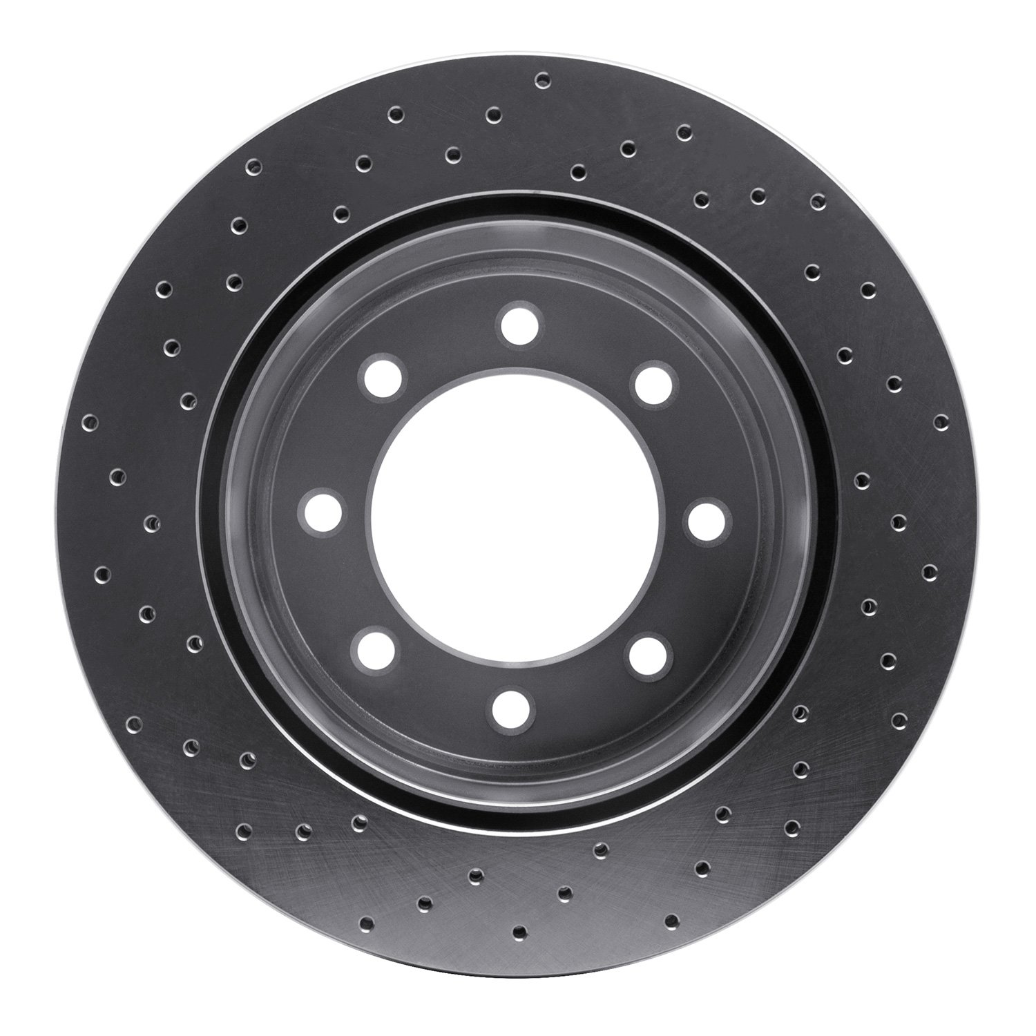 621-54227R Drilled Brake Rotor [Silver], 2011-2021 Ford/Lincoln/Mercury/Mazda, Position: Rear Right
