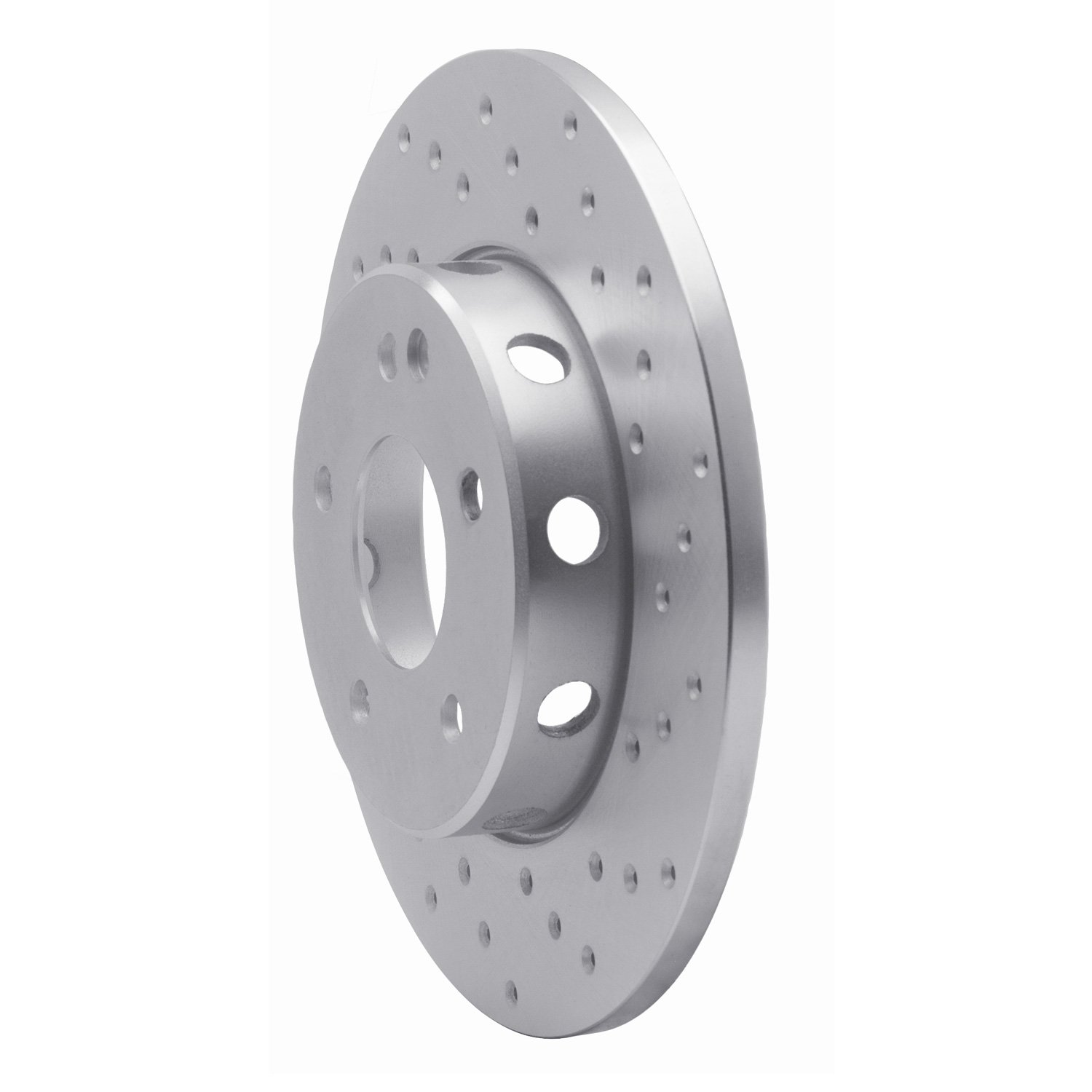621-63036R Drilled Brake Rotor [Silver], 1997-1998 Mercedes-Benz, Position: Front Right