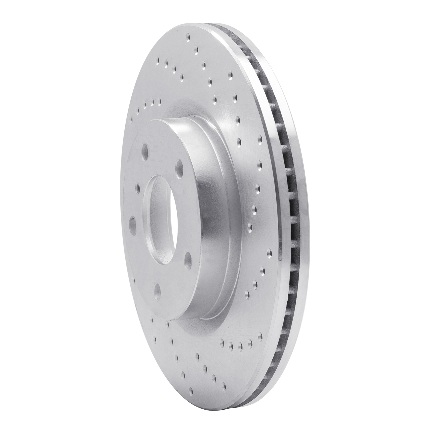 621-68007R Drilled Brake Rotor [Silver], 2003-2005 Infiniti/Nissan, Position: Front Right