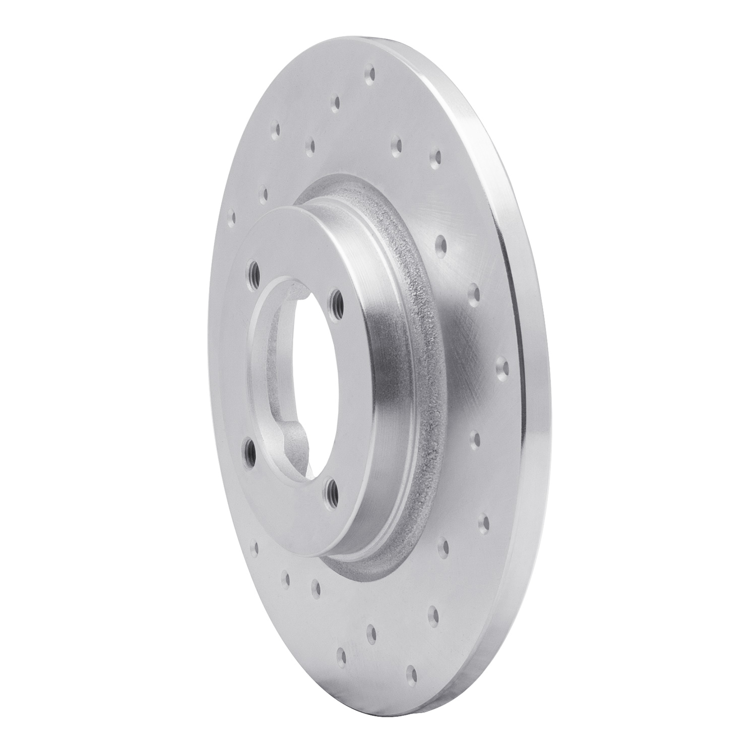 621-76001L Drilled Brake Rotor [Silver], 1975-1979 Lexus/Toyota/Scion, Position: Front Left