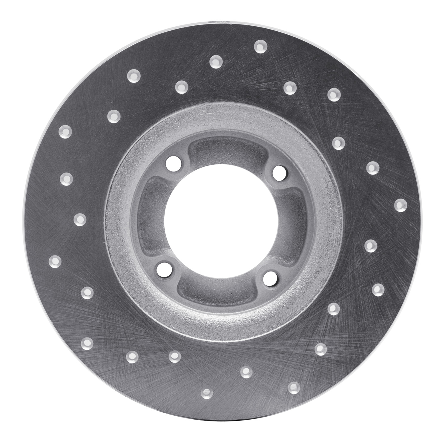 621-76001R Drilled Brake Rotor [Silver], 1975-1979 Lexus/Toyota/Scion, Position: Front Right