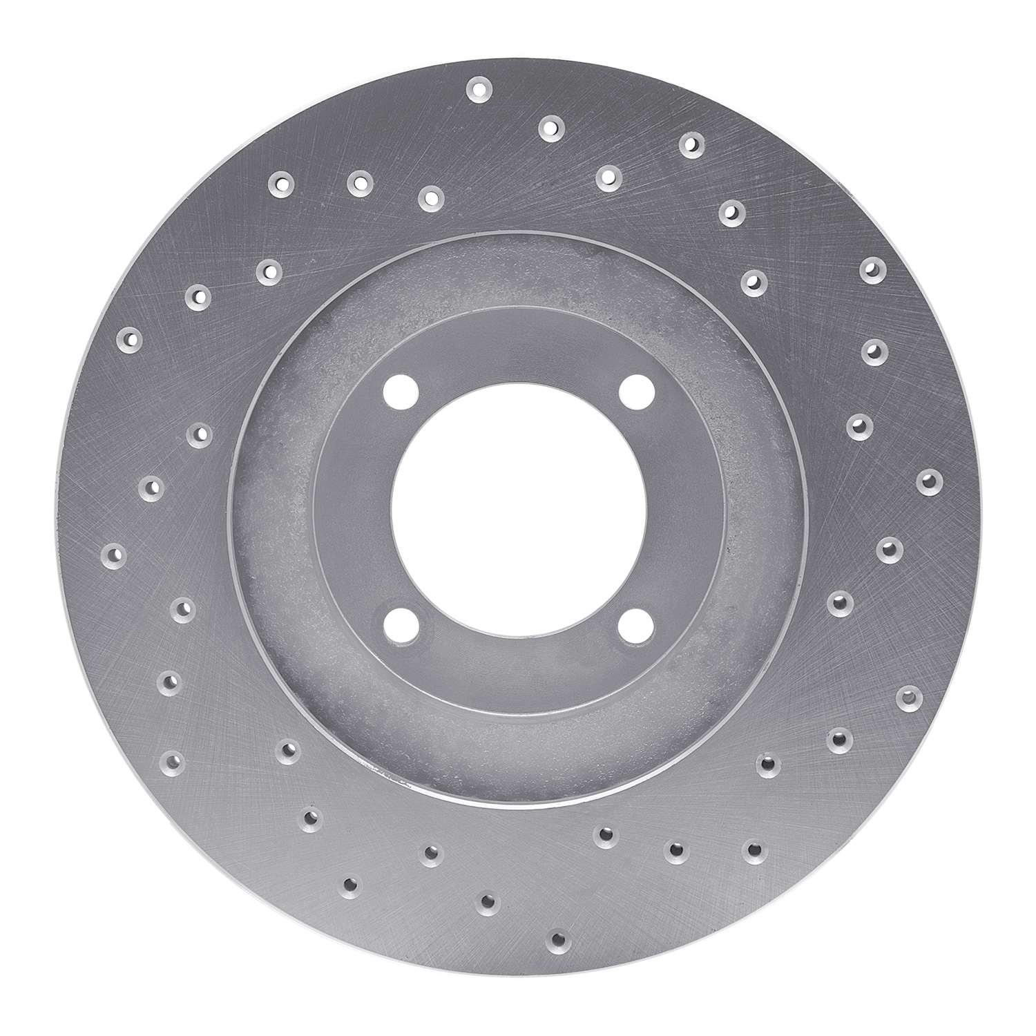 621-76030L Drilled Brake Rotor [Silver], 1985-1988 Lexus/Toyota/Scion, Position: Front Left