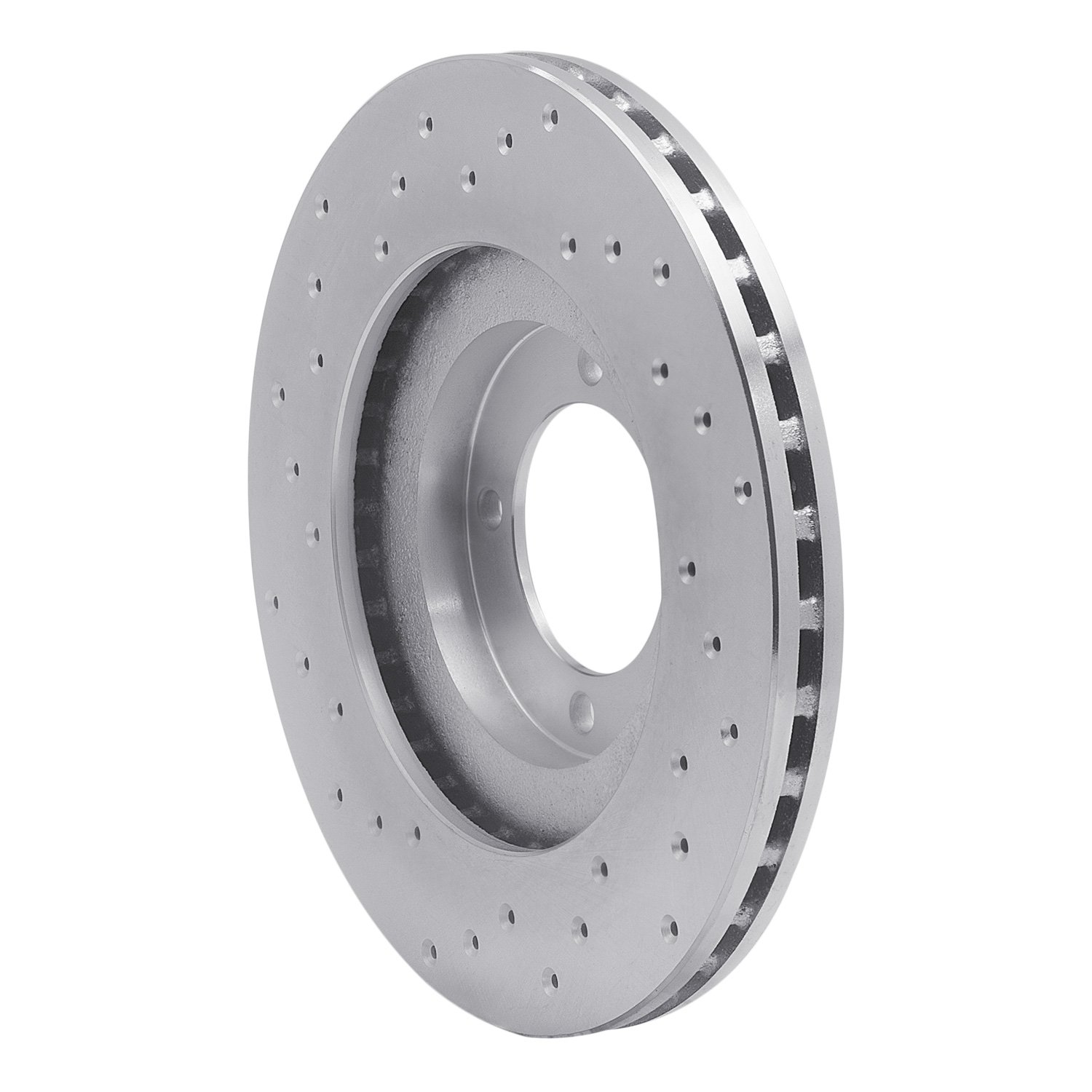 621-76030R Drilled Brake Rotor [Silver], 1985-1988 Lexus/Toyota/Scion, Position: Front Right