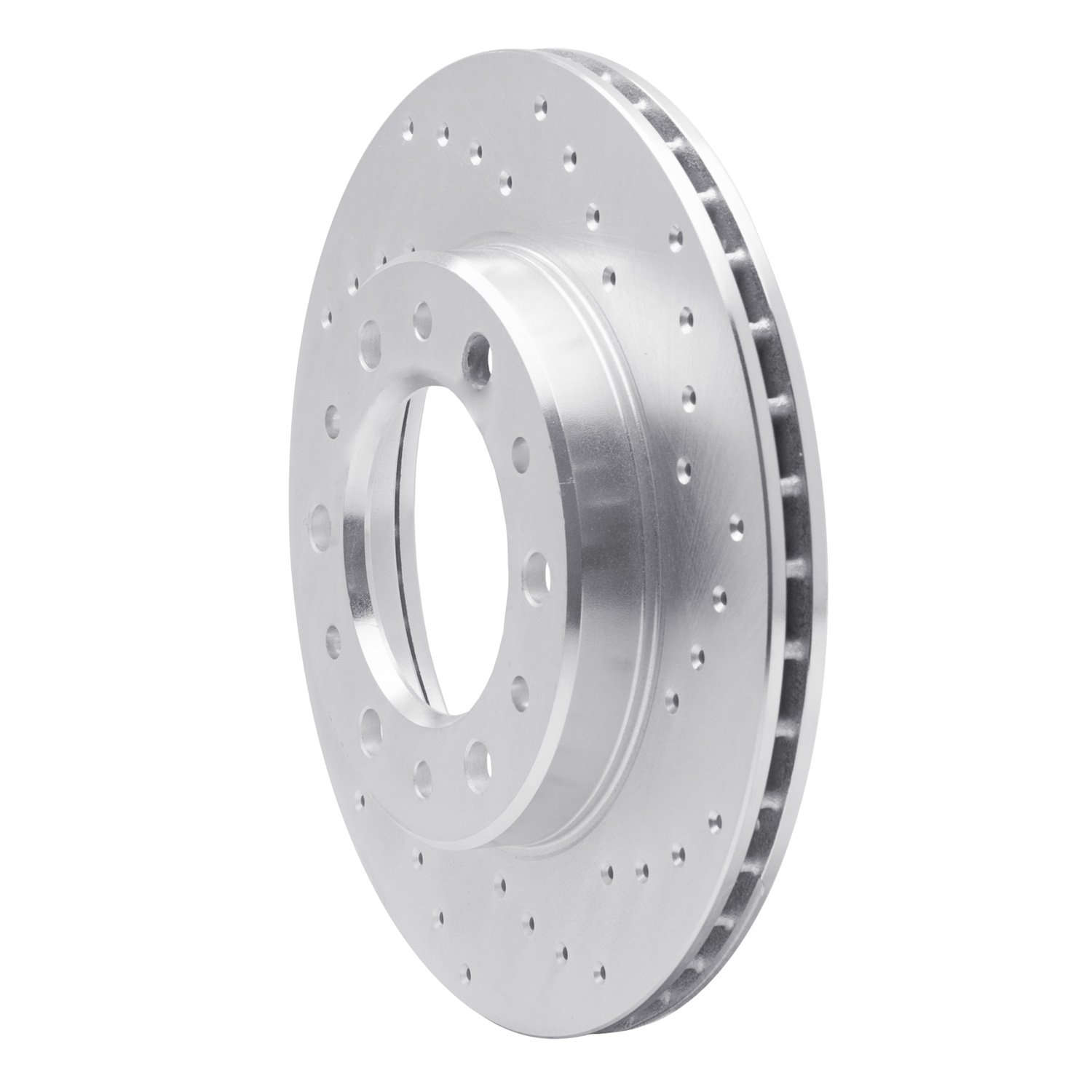 621-76099R Drilled Brake Rotor [Silver], 1976-1980 Lexus/Toyota/Scion, Position: Front Right