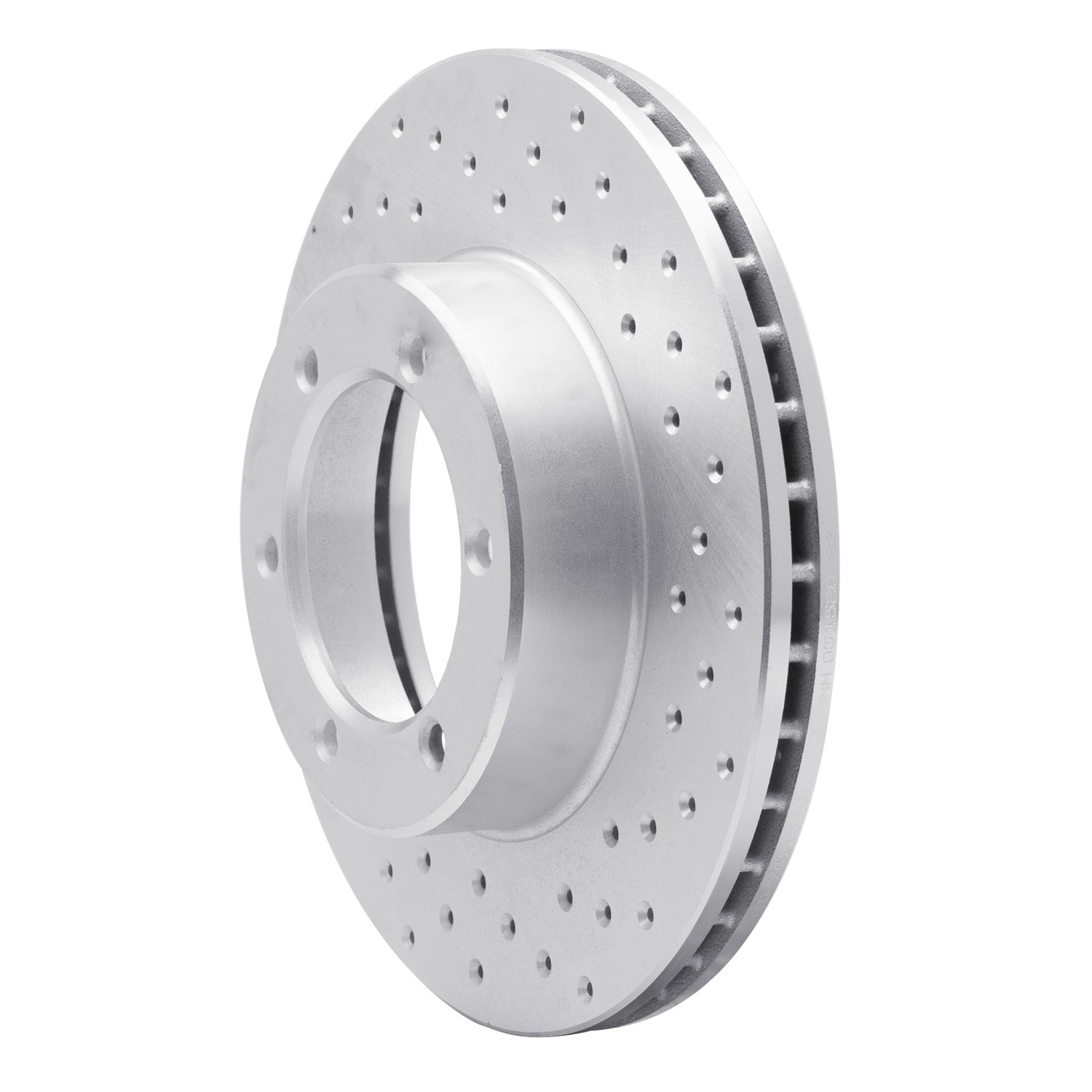 621-76115R Drilled Brake Rotor [Silver], 1991-1998 Lexus/Toyota/Scion, Position: Front Right