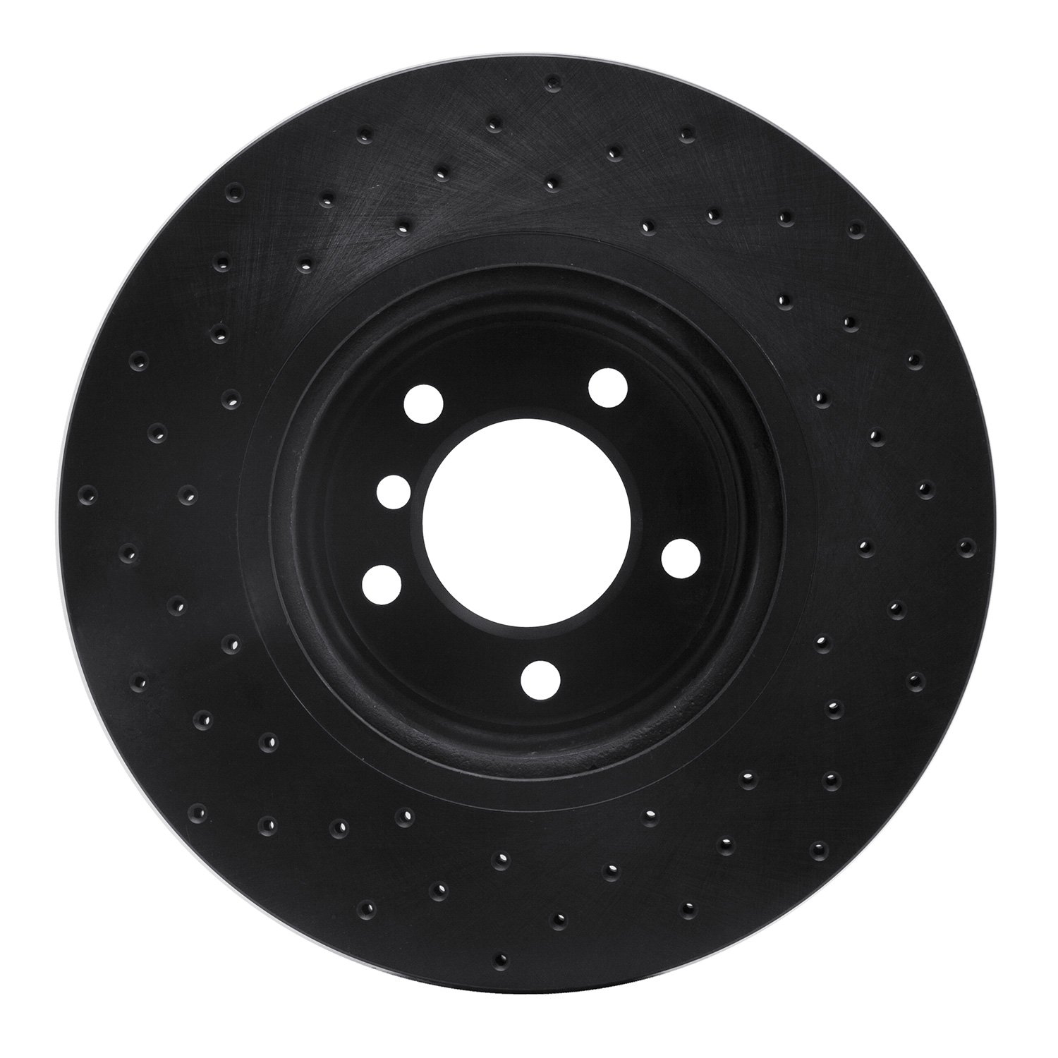 623-31085R Drilled Brake Rotor [Black], 2006-2013 BMW, Position: Front Right