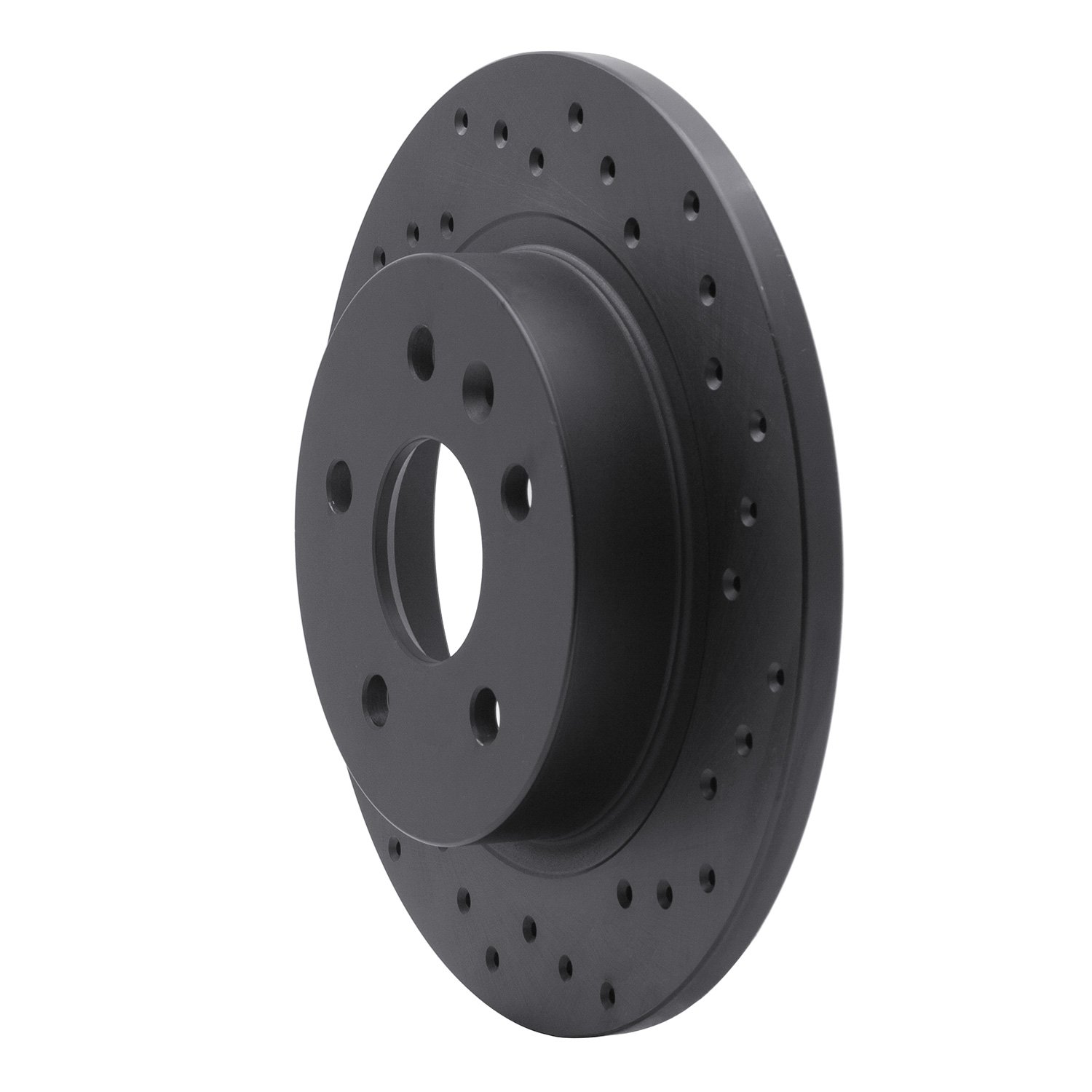 623-45018R Drilled Brake Rotor [Black], 2011-2021 GM, Position: Rear Right