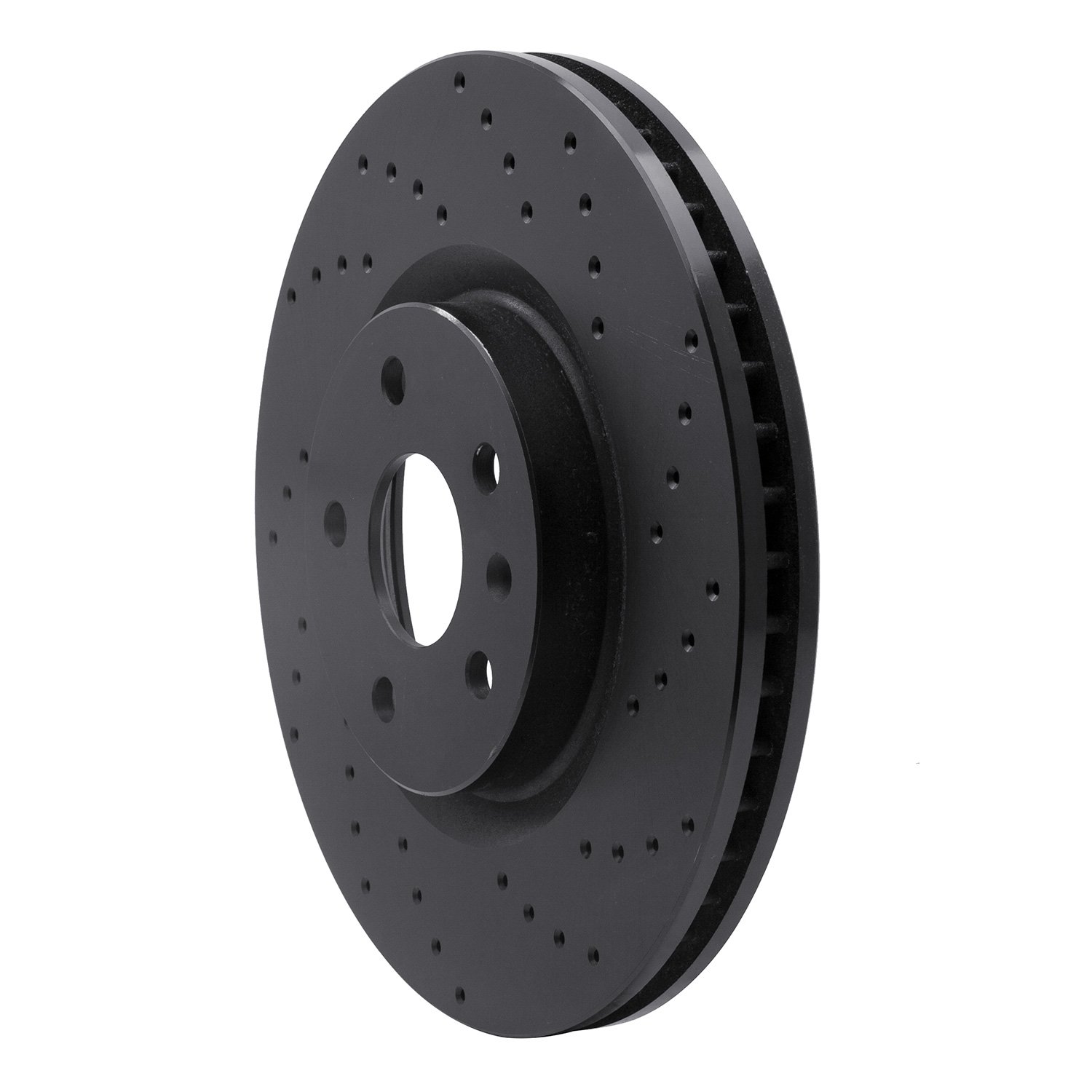 623-45019R Drilled Brake Rotor [Black], 2013-2019 GM, Position: Front Right