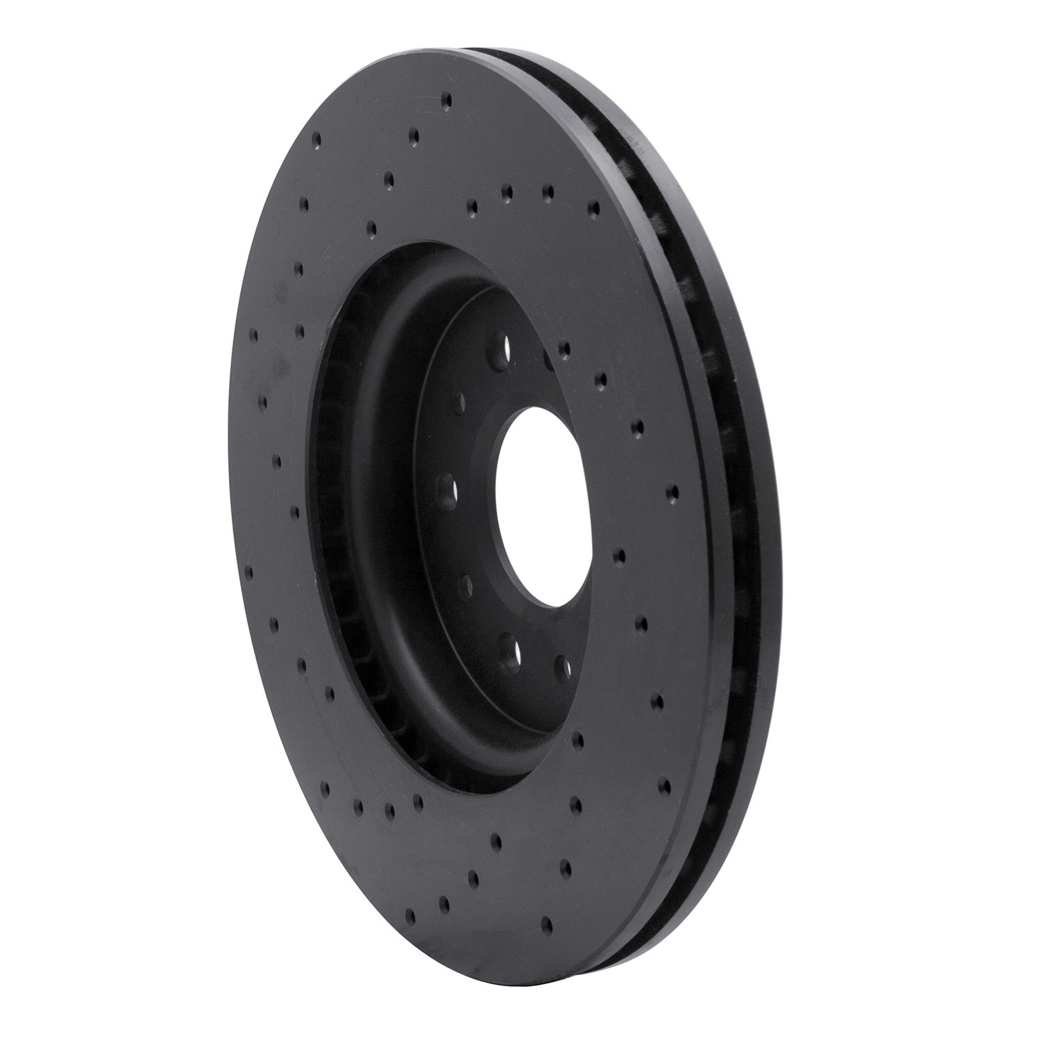 623-45023R Drilled Brake Rotor [Black], 2016-2020 GM, Position: Front Right