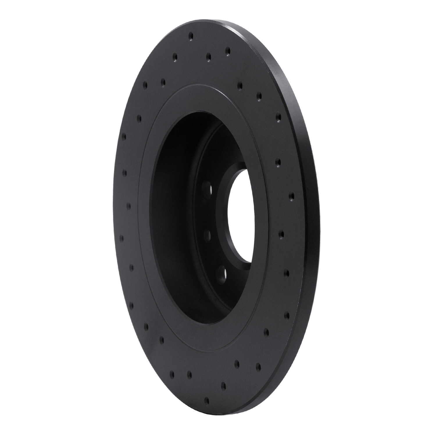 623-47044R Drilled Brake Rotor [Black], 2011-2019 GM, Position: Rear Right