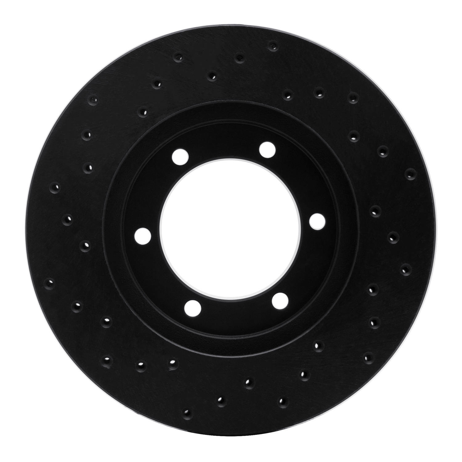 623-67085R Drilled Brake Rotor [Black], 1998-2015 Infiniti/Nissan, Position: Front Right
