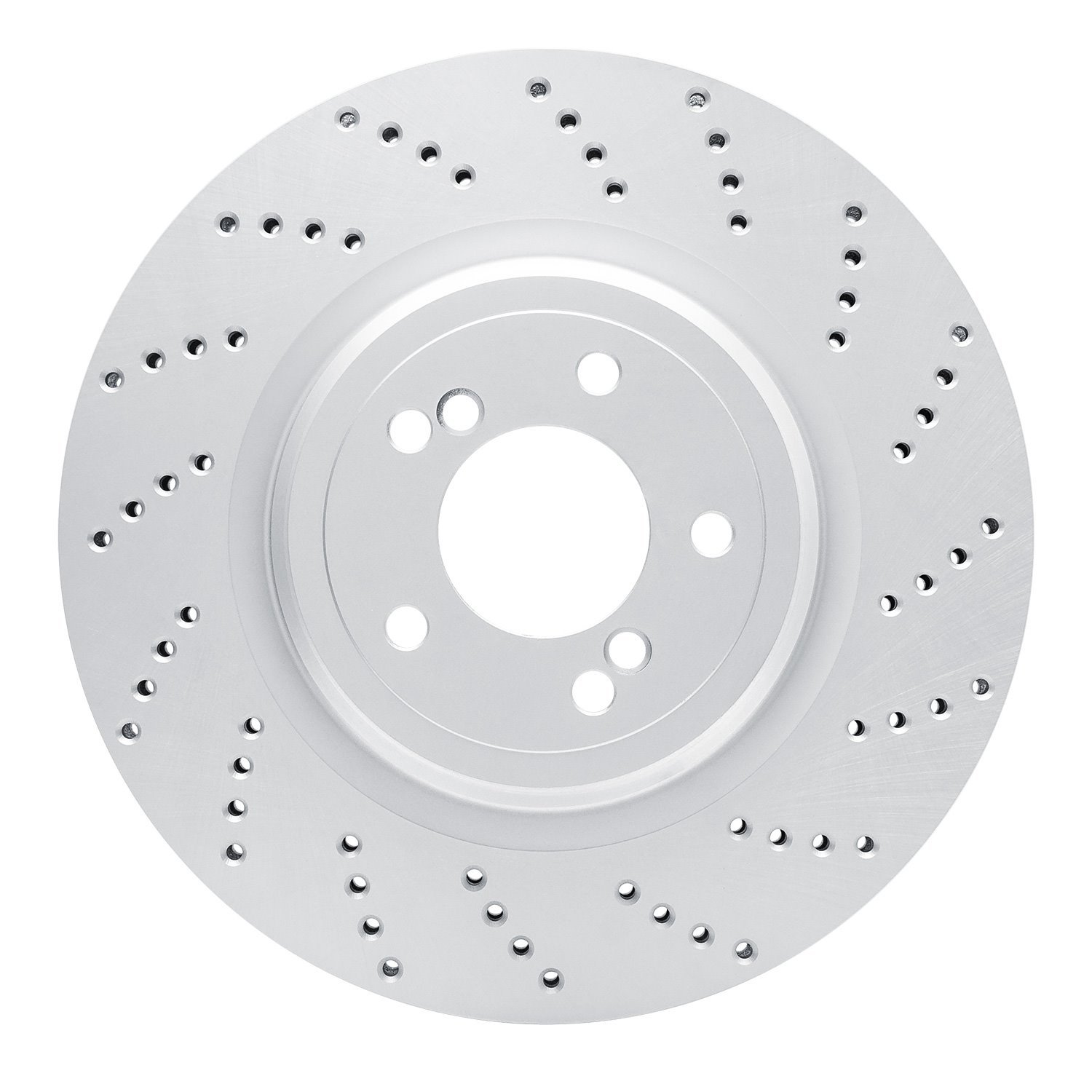 624-31073D GEOSPEC Drilled Rotor [Coated], 2006-2010 BMW, Position: Rear Right