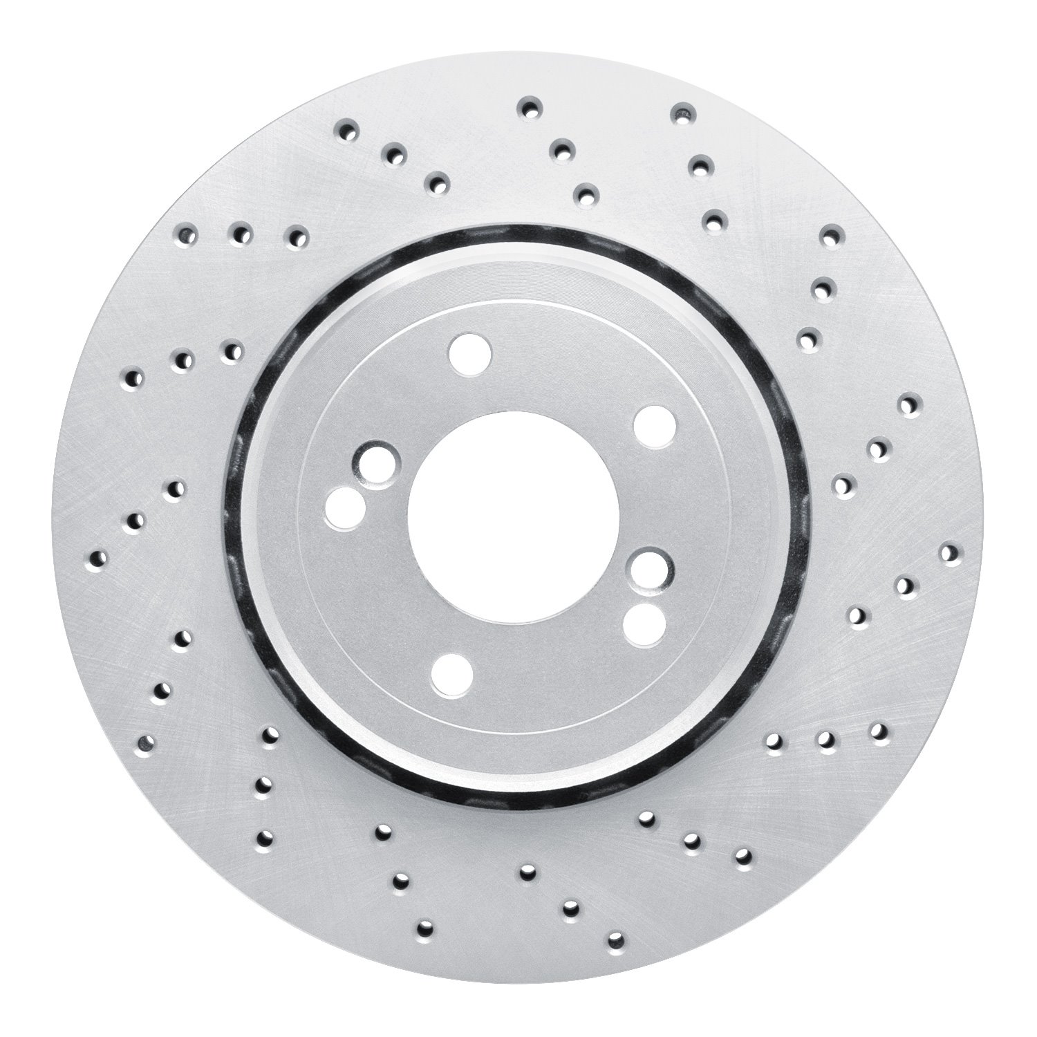 624-31092D GEOSPEC Drilled Rotor [Coated], 2008-2013 BMW, Position: Rear Right