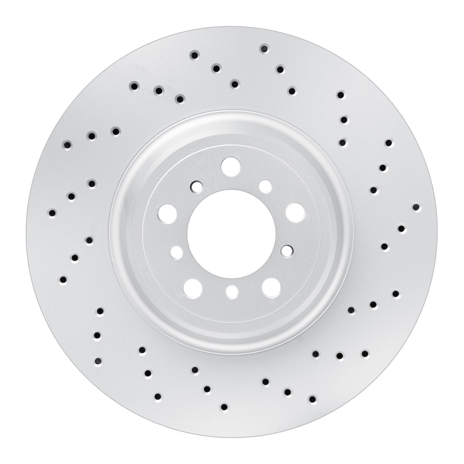 624-31128D GEOSPEC Drilled Rotor [Coated], 2015-2020 BMW, Position: Right Front