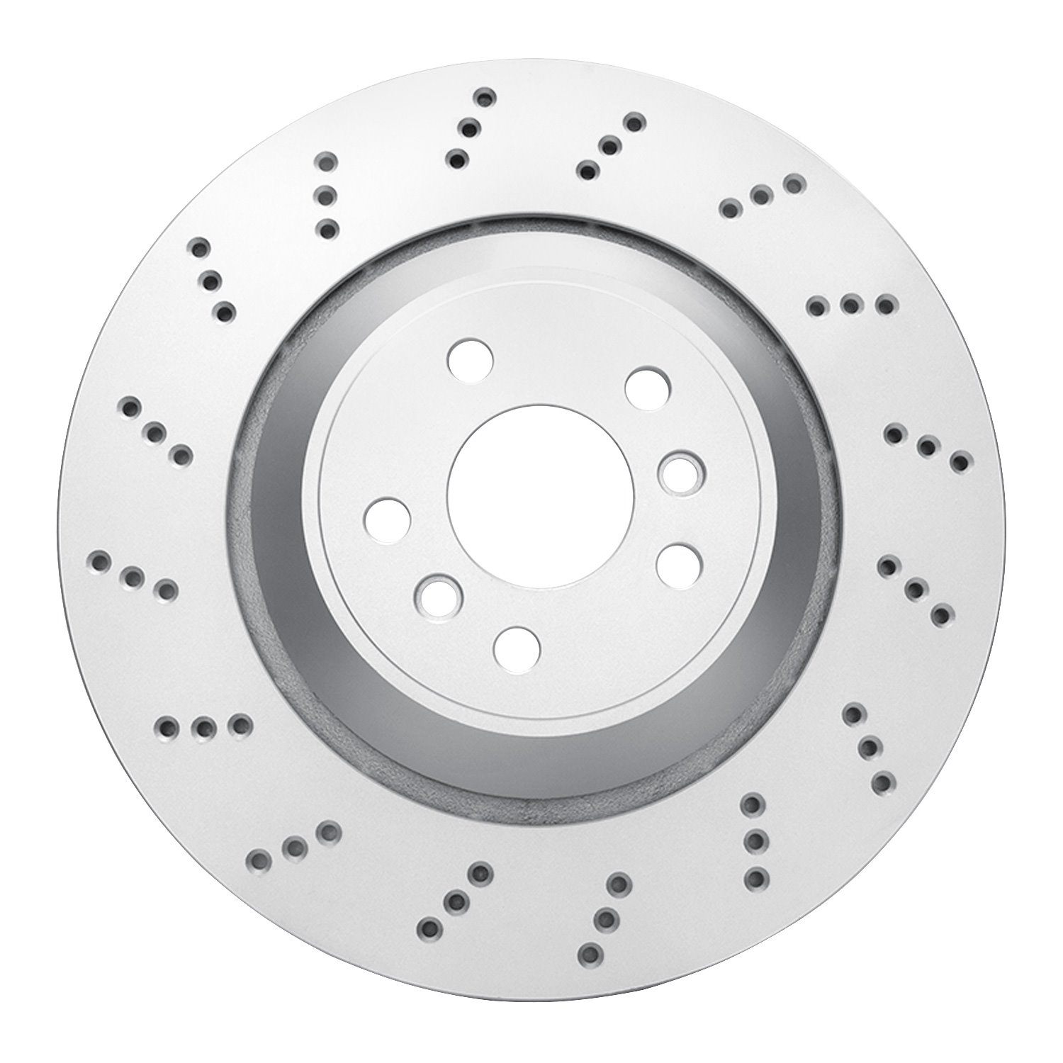 624-31188D GEOSPEC Drilled Rotor [Coated], Fits Select BMW, Position: Rear Left