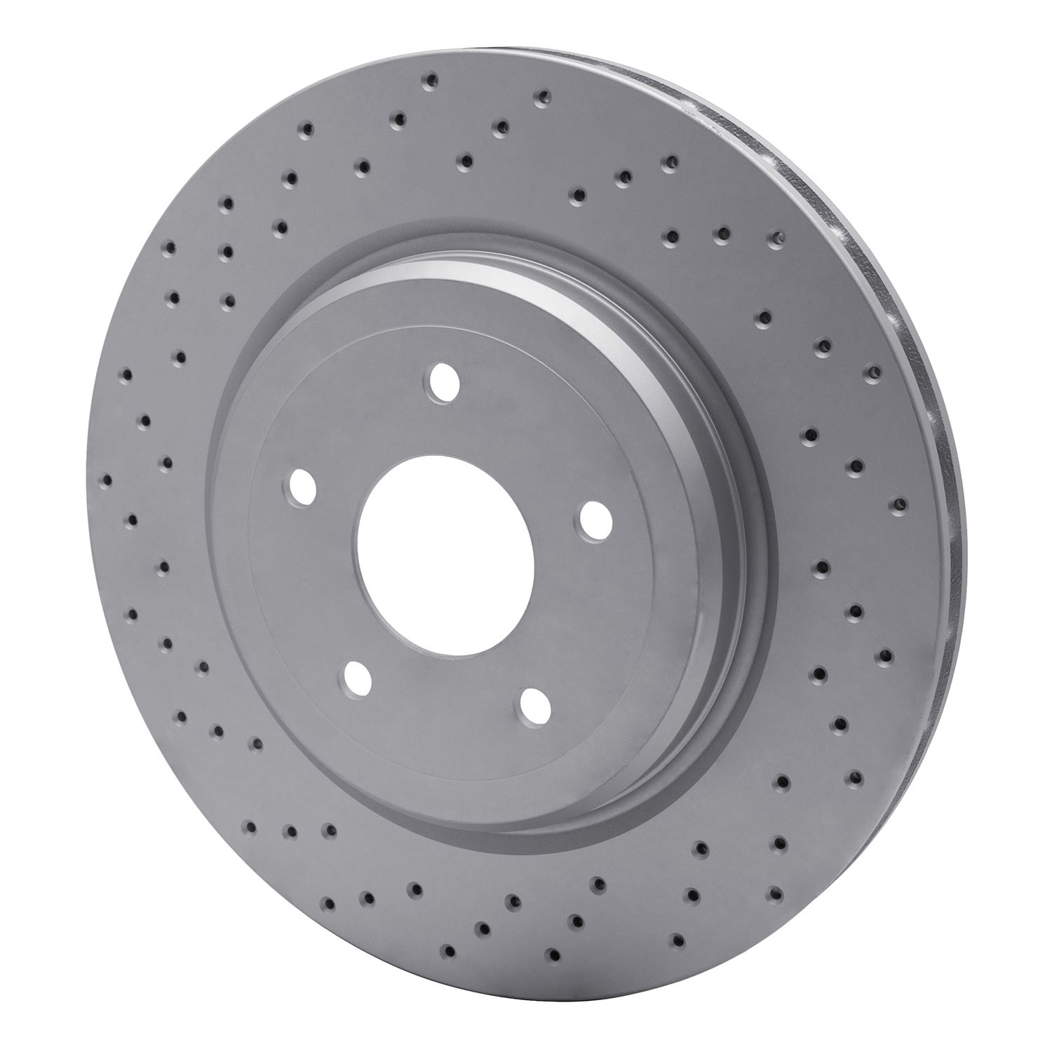 624-47035 GEOSPEC Drilled Rotor [Coated], 2006-2013 GM, Position: Rear