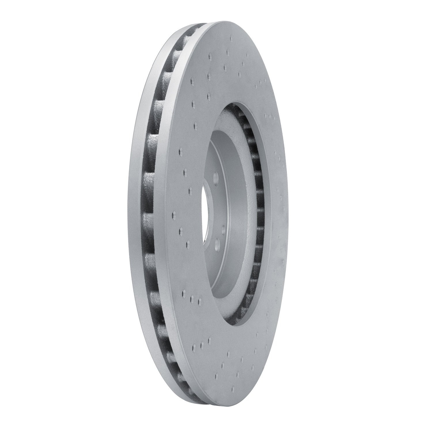 624-63044 GEOSPEC Drilled Rotor [Coated], 2003-2007 Mercedes-Benz, Position: Front