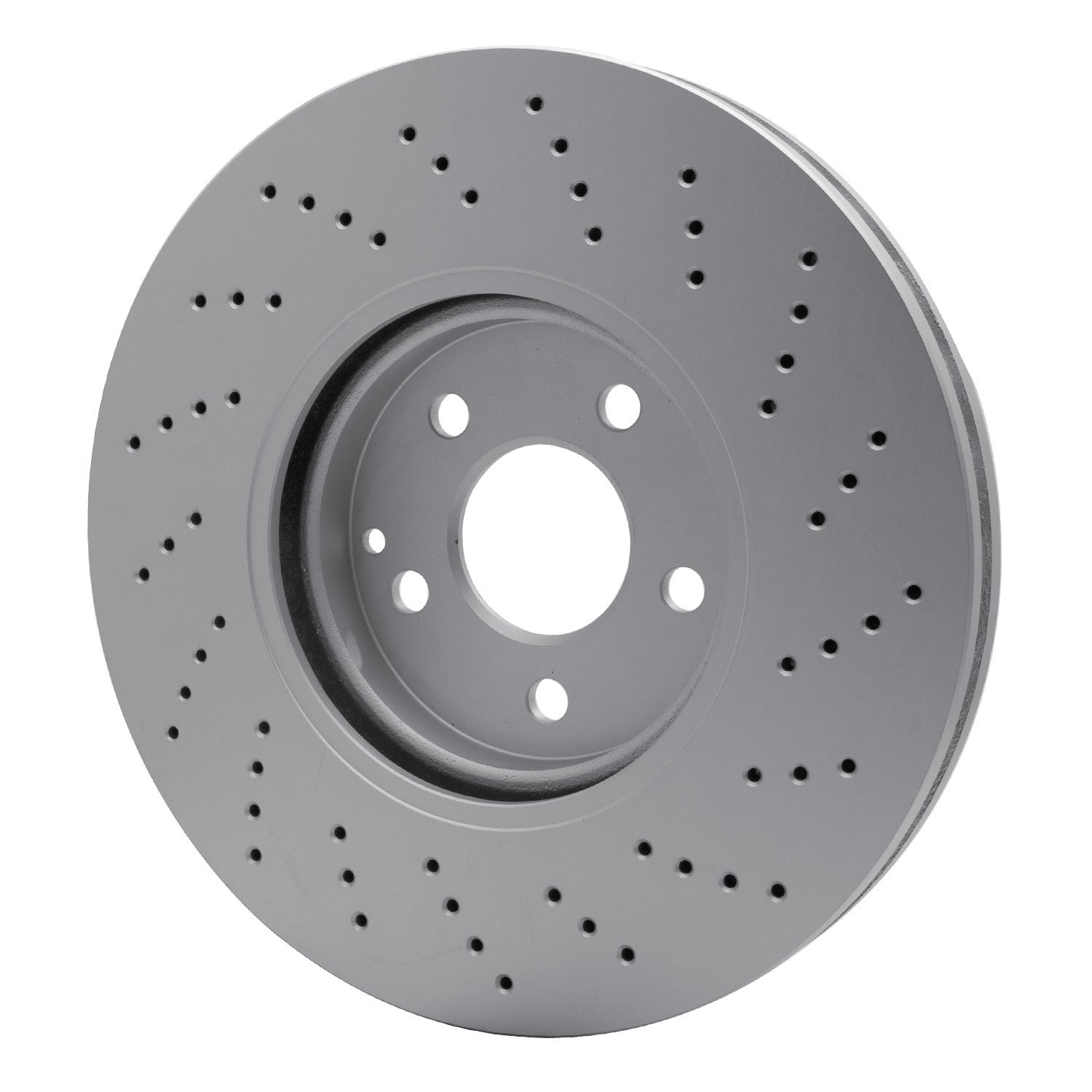 624-63059 GEOSPEC Drilled Rotor [Coated], 2002-2009 Mercedes-Benz, Position: Front