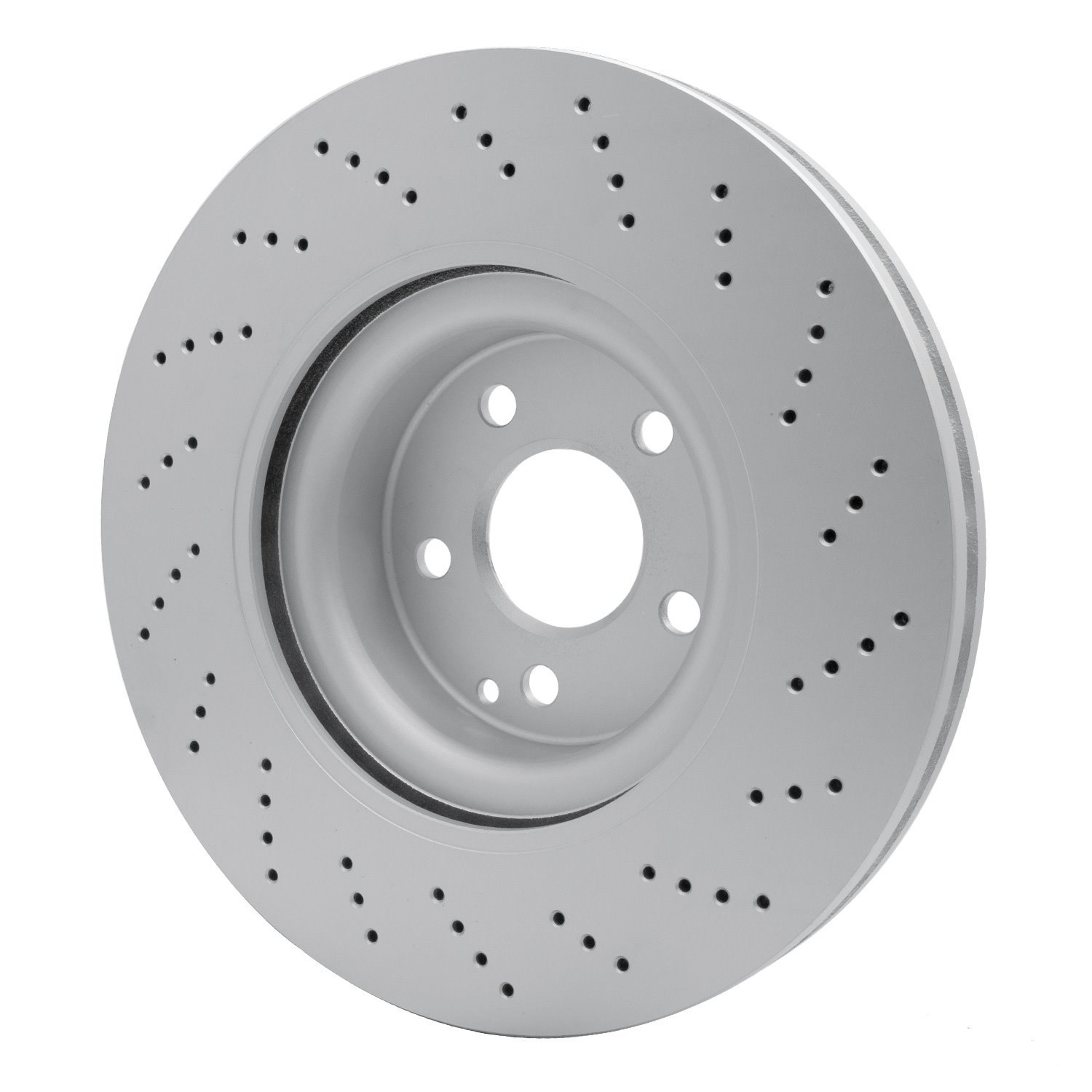 624-63093 GEOSPEC Drilled Rotor [Coated], 2010-2017 Mercedes-Benz, Position: Front
