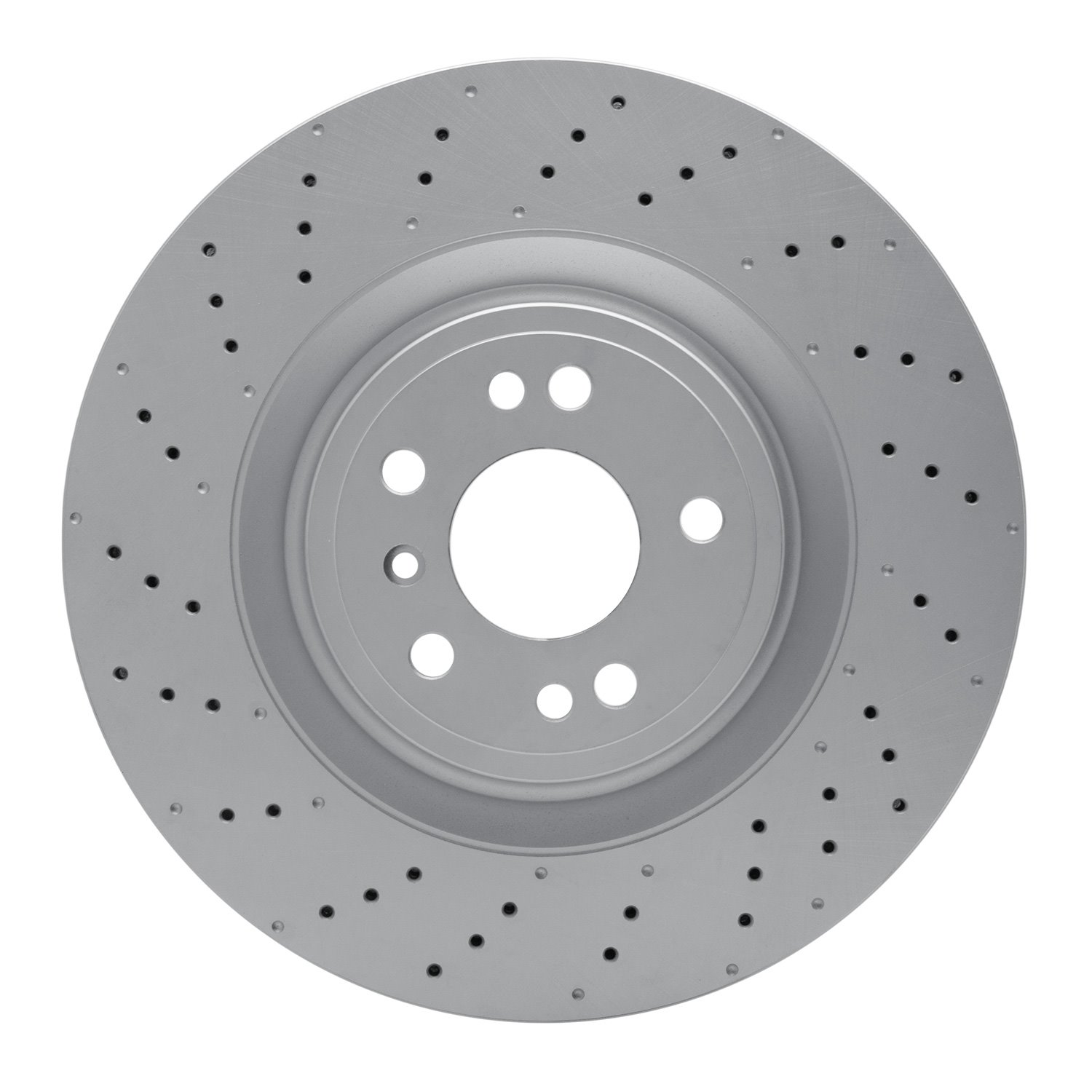 624-63139 GEOSPEC Drilled Rotor [Coated], 2012-2019 Mercedes-Benz, Position: Front