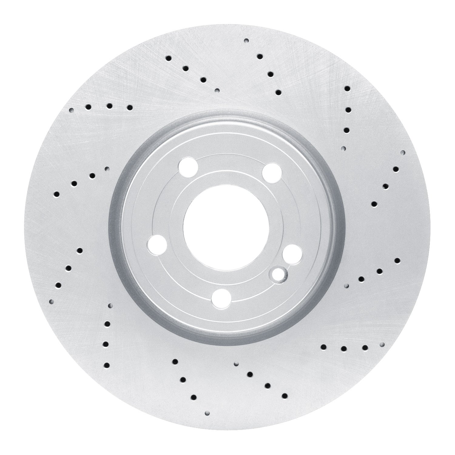 624-63185 GEOSPEC Drilled Rotor [Coated], Fits Select Mercedes-Benz, Position: Front