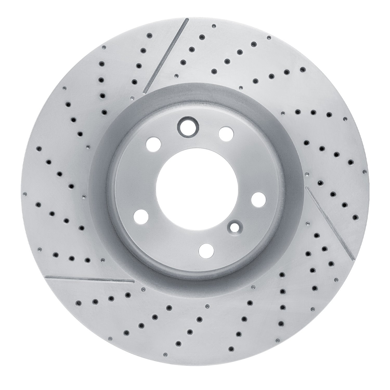 630-63147 Drilled/Slotted Brake Rotor, 2013-2018 Mercedes-Benz, Position: Front