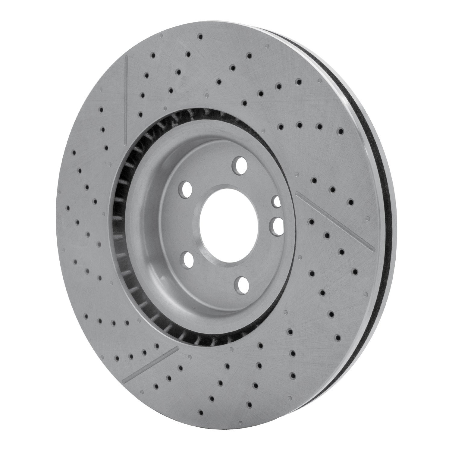 630-63151 Drilled/Slotted Brake Rotor, 2014-2019 Mercedes-Benz, Position: Front
