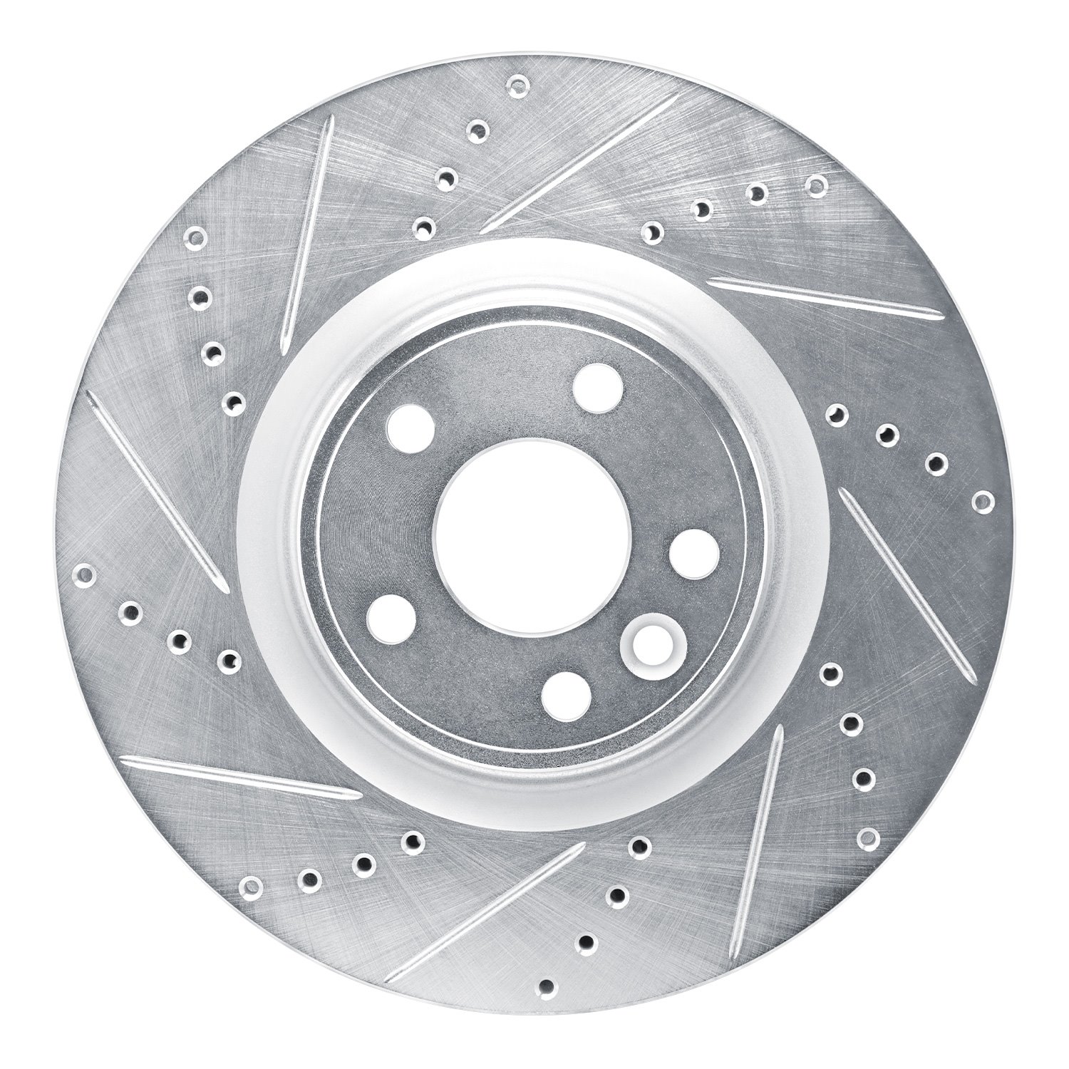 631-20042L Drilled/Slotted Brake Rotor [Silver], 2020-2020 Multiple Makes/Models, Position: Front Left