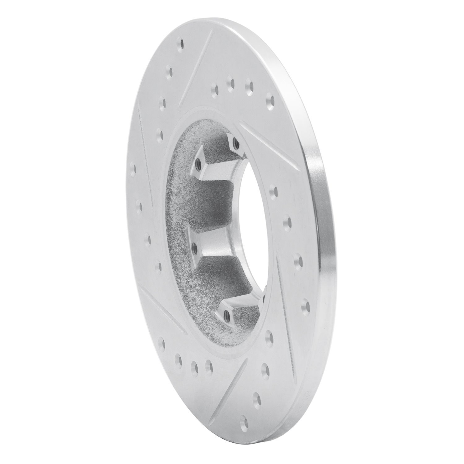 631-23000R Drilled/Slotted Brake Rotor [Silver], 1971-1983 Renault, Position: Rear Right,Front Right