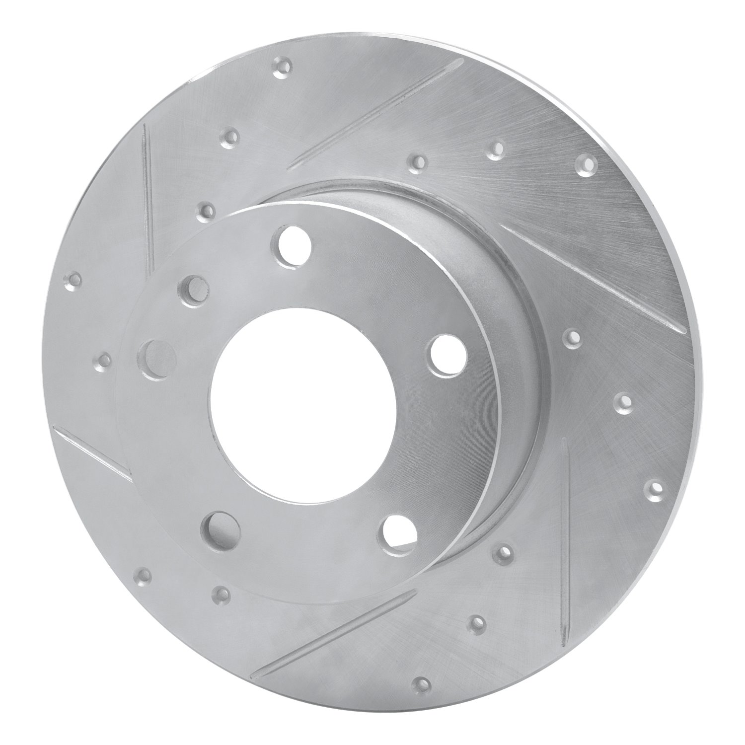 631-31013L Drilled/Slotted Brake Rotor [Silver], 1976-1976 BMW, Position: Front Left