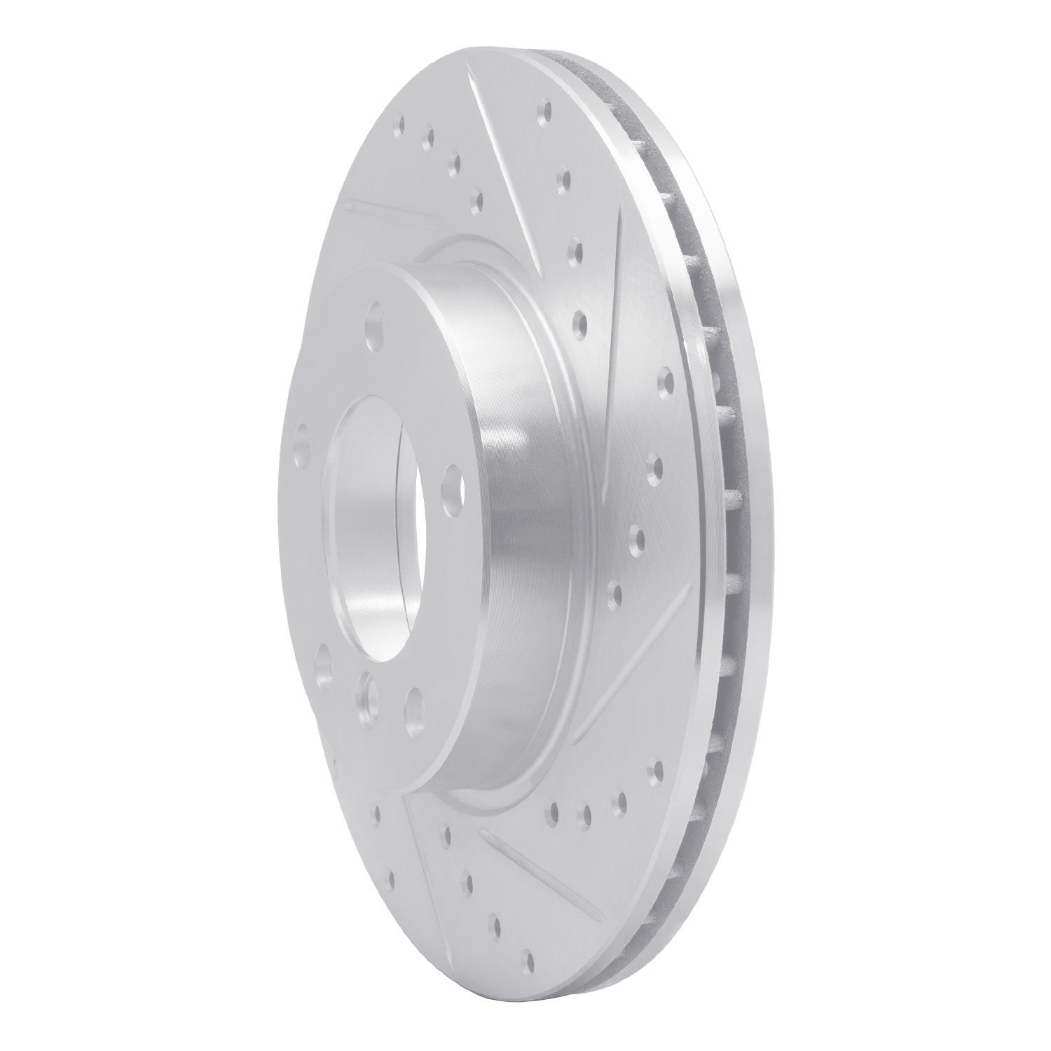 Drilled/Slotted Brake Rotor [Silver], 1991-2006 BMW