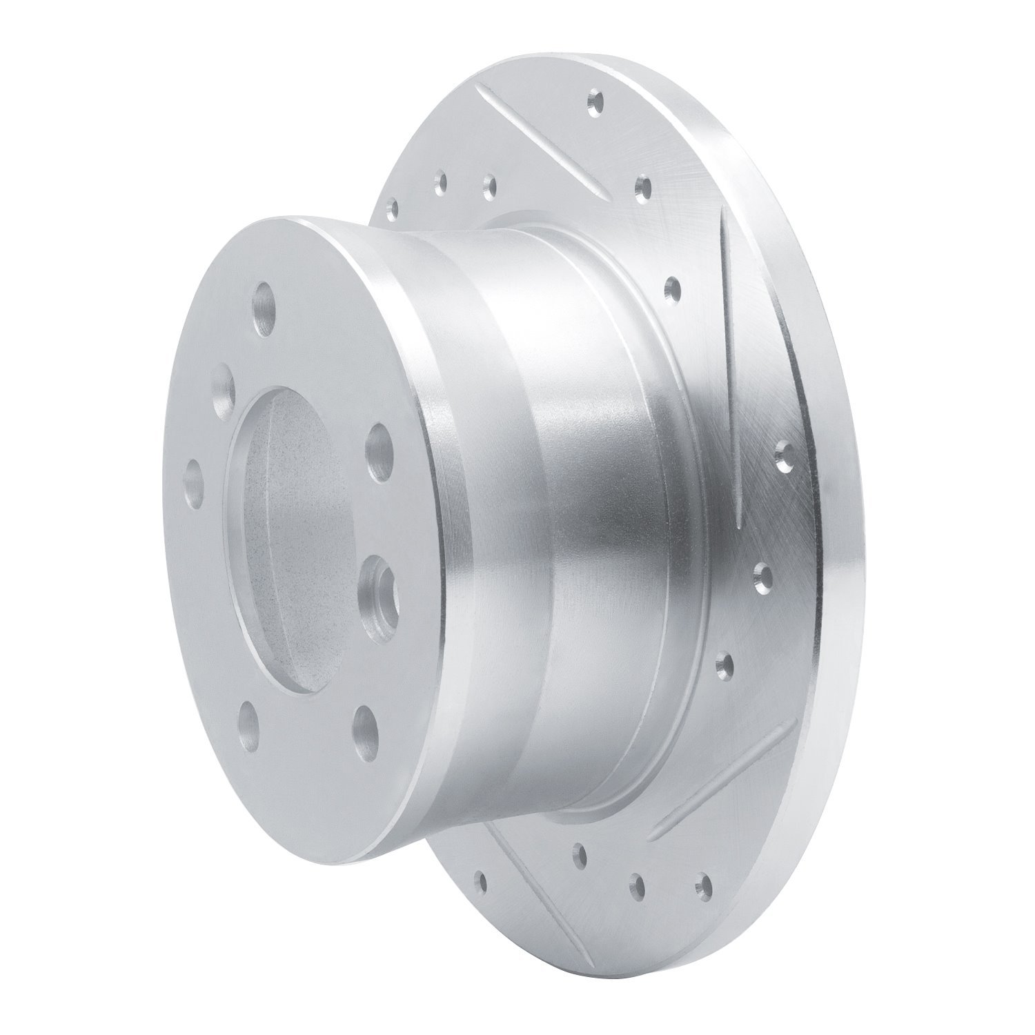 631-40038R Drilled/Slotted Brake Rotor [Silver], 2002-2018 Multiple Makes/Models, Position: Rear Right,Rr Right