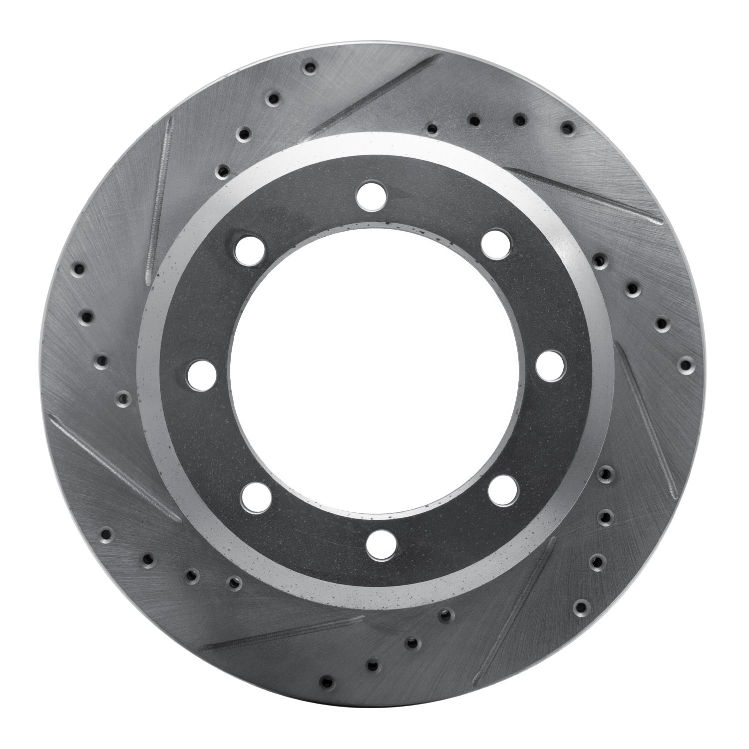 631-54200L Drilled/Slotted Brake Rotor [Silver], 2005-2012 Ford/Lincoln/Mercury/Mazda, Position: Rear Left,Rr Left