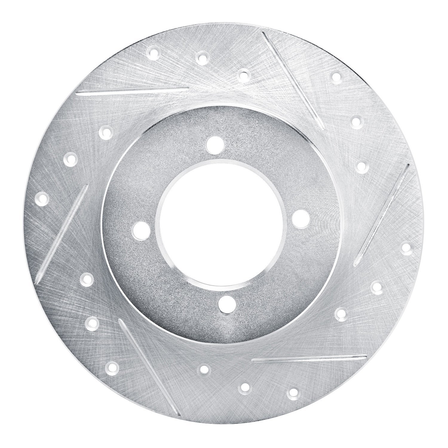 631-67002R Drilled/Slotted Brake Rotor [Silver], 1975-1982 Infiniti/Nissan, Position: Front Right