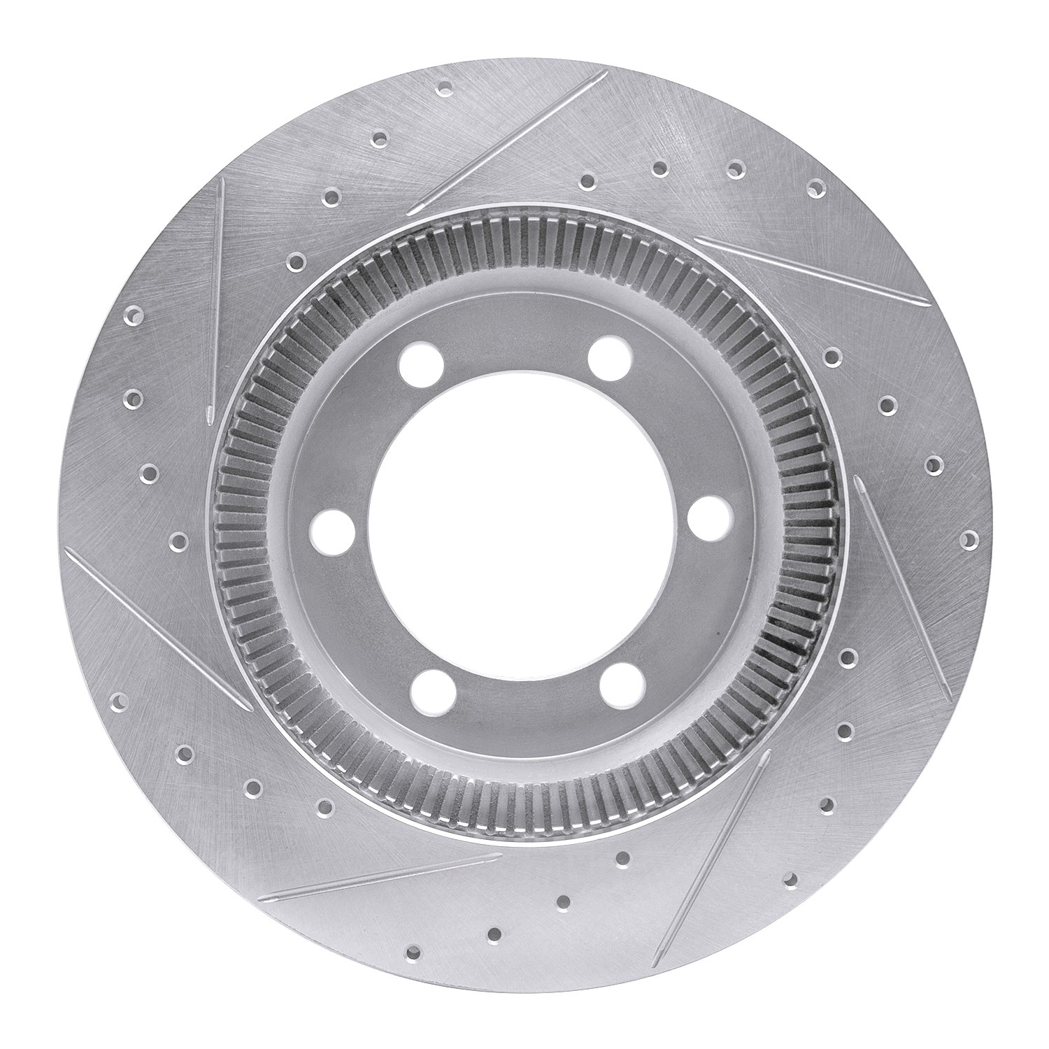 Drilled/Slotted Brake Rotor [Silver], 1994-2017 Multiple Makes/Models