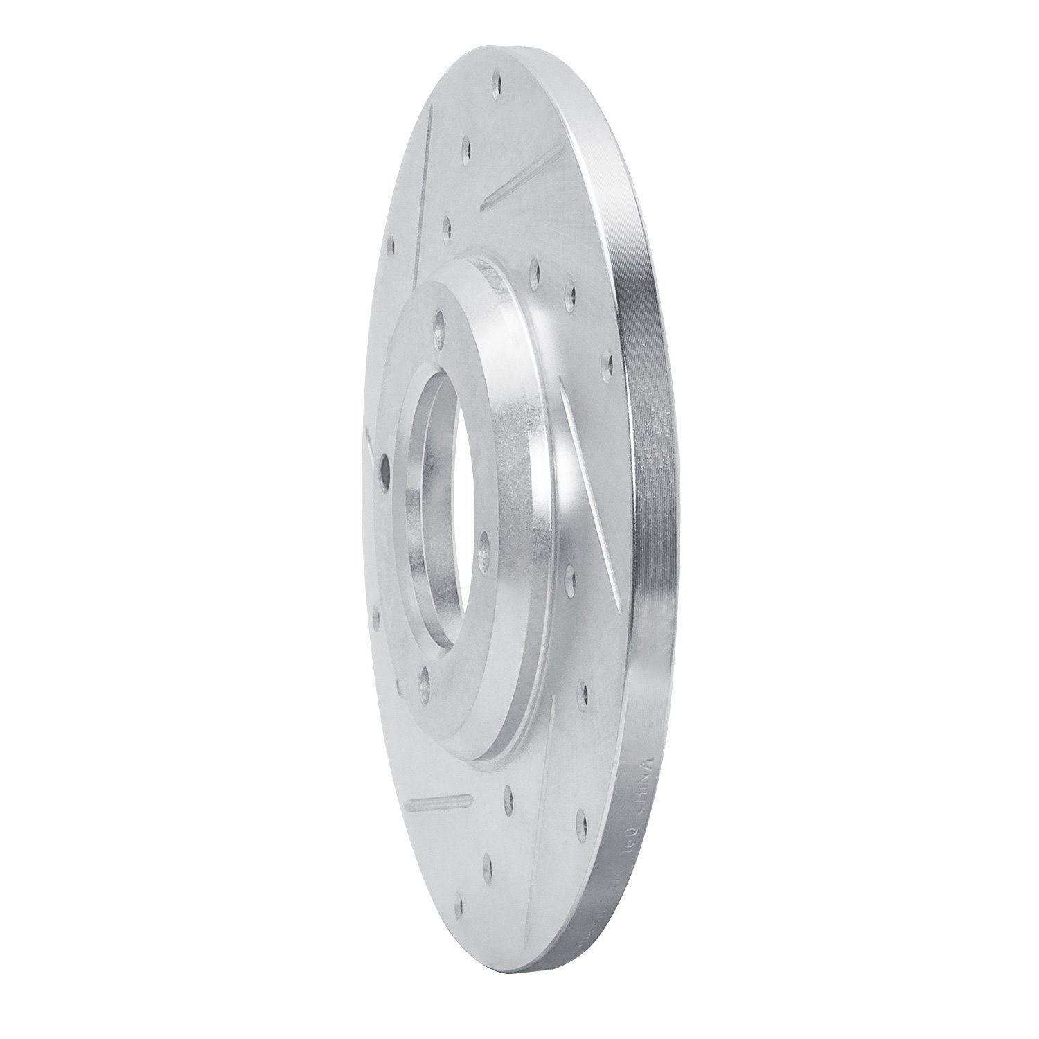 Drilled/Slotted Brake Rotor [Silver], 1979-1981 Lexus/Toyota/Scion
