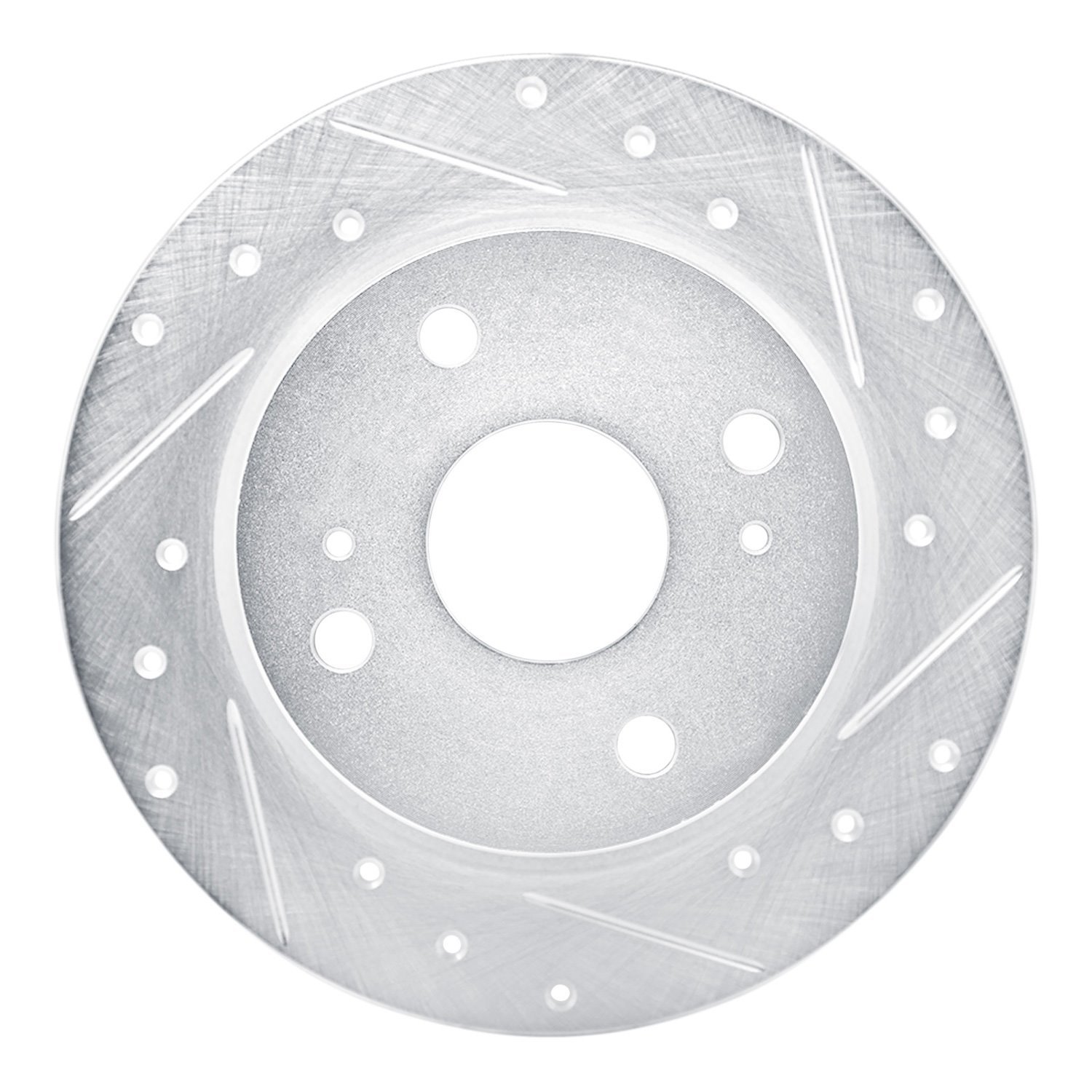 631-76012R Drilled/Slotted Brake Rotor [Silver], 1979-1981 Lexus/Toyota/Scion, Position: Rear Right