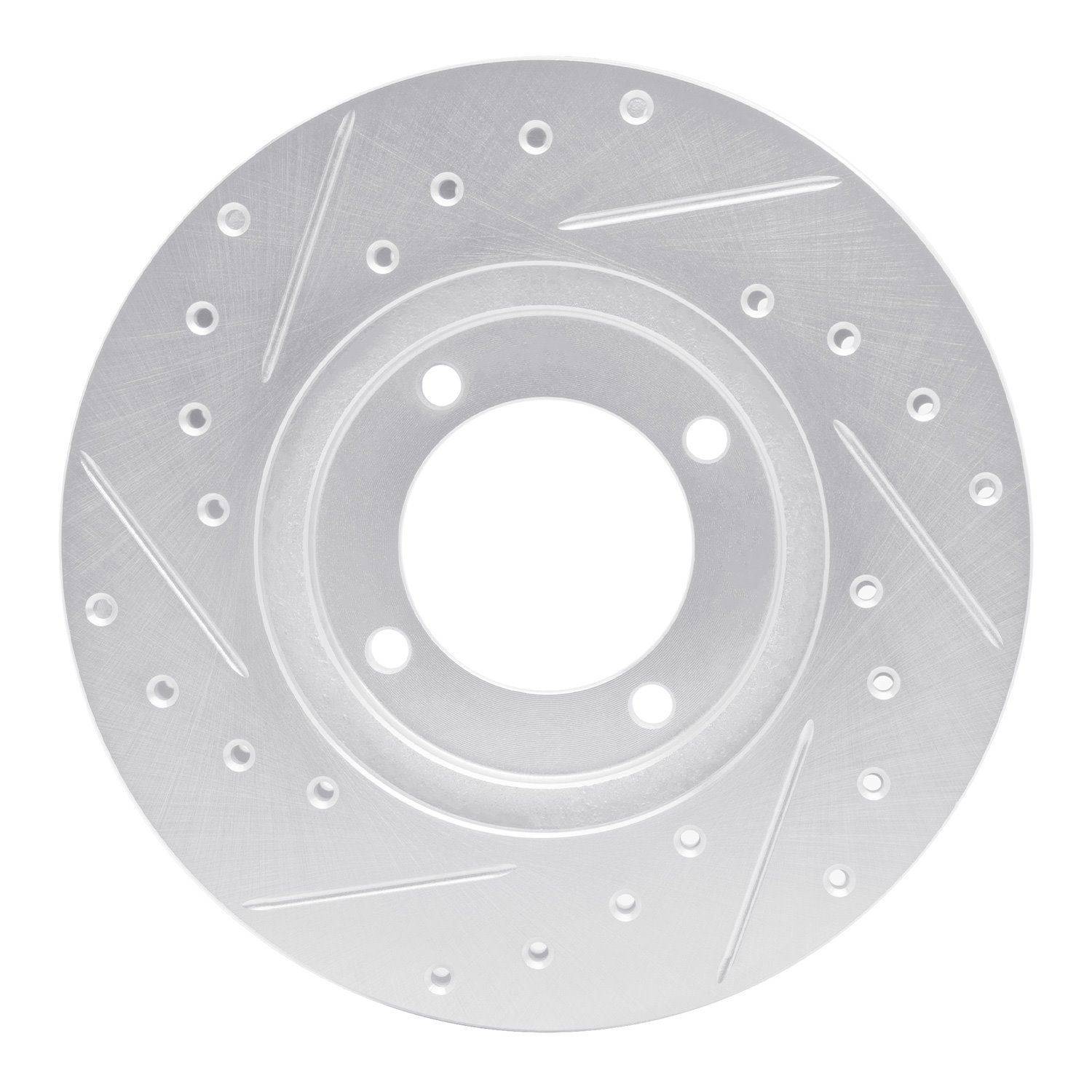 631-76015R Drilled/Slotted Brake Rotor [Silver], 1981-1982 Lexus/Toyota/Scion, Position: Front Right