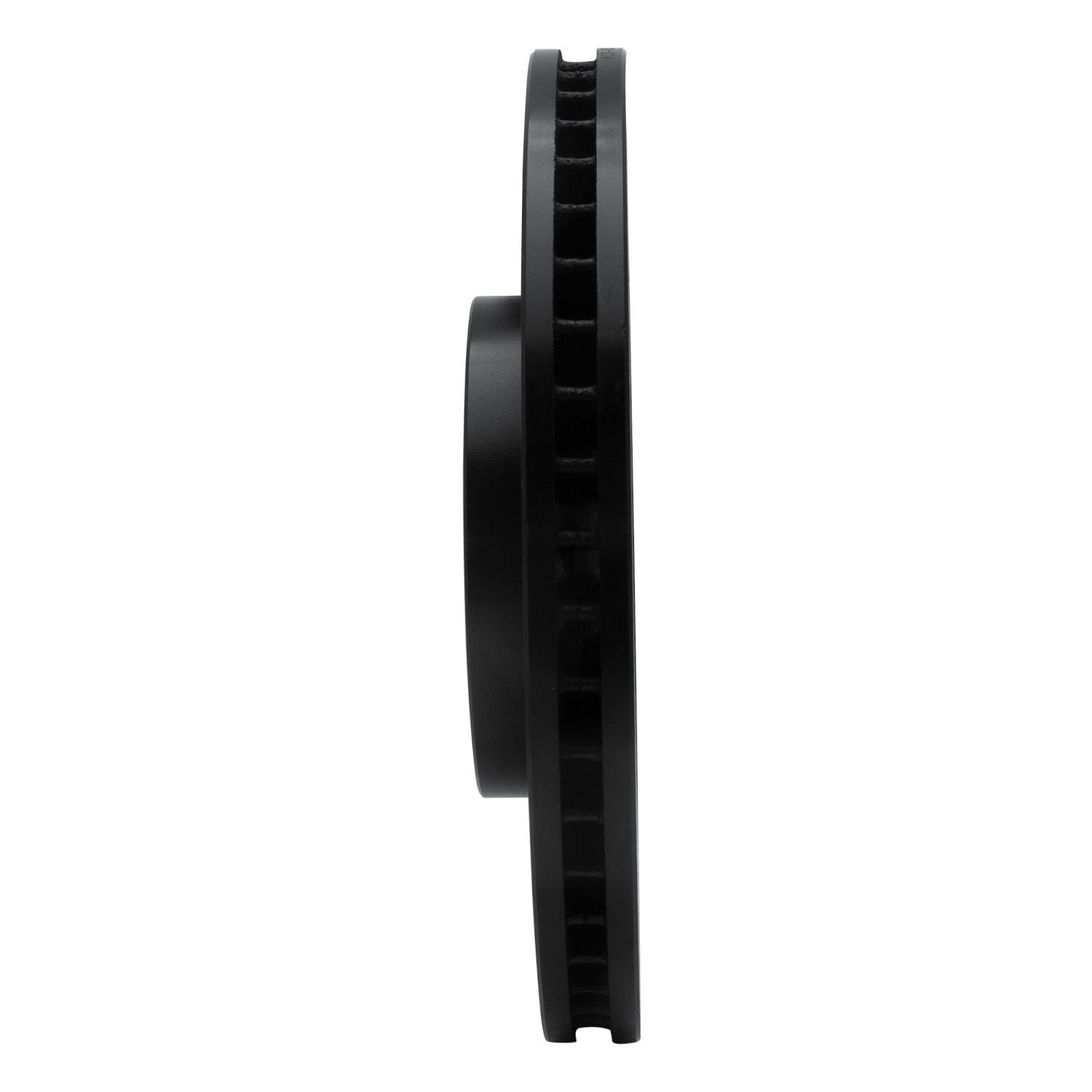 Drilled/Slotted Brake Rotor [Black], 2005-2019 Kia/Hyundai/Genesis