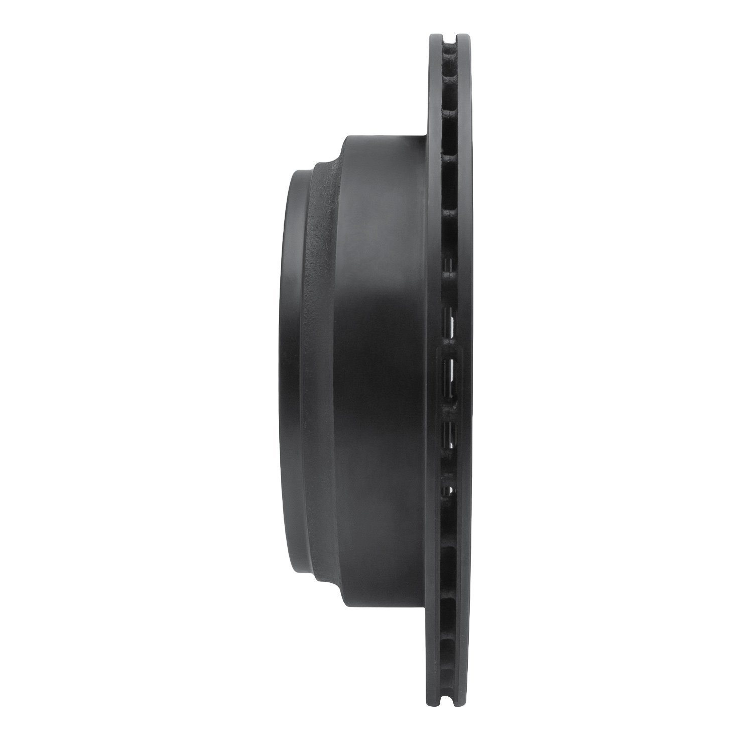 633-37009L Drilled/Slotted Brake Rotor [Black], 1992-2004 Multiple Makes/Models, Position: Rear Left