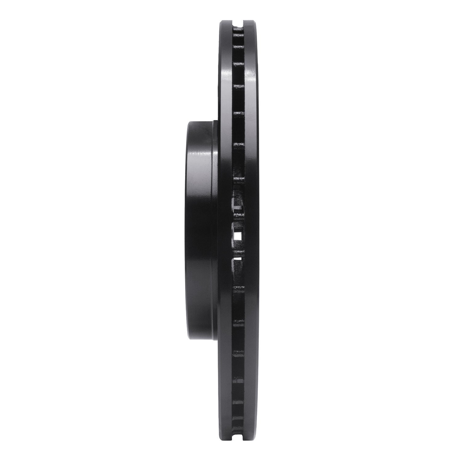 Drilled/Slotted Brake Rotor [Black], 2014-2019